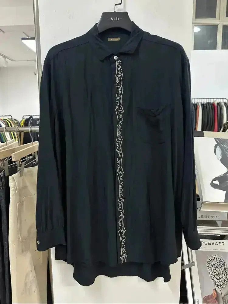 Yohji Yamamoto Yohji Yamamoto Y's for Men Stitches Shirt Size US L / EU 52-54 / 3 - 1 Thumbnail