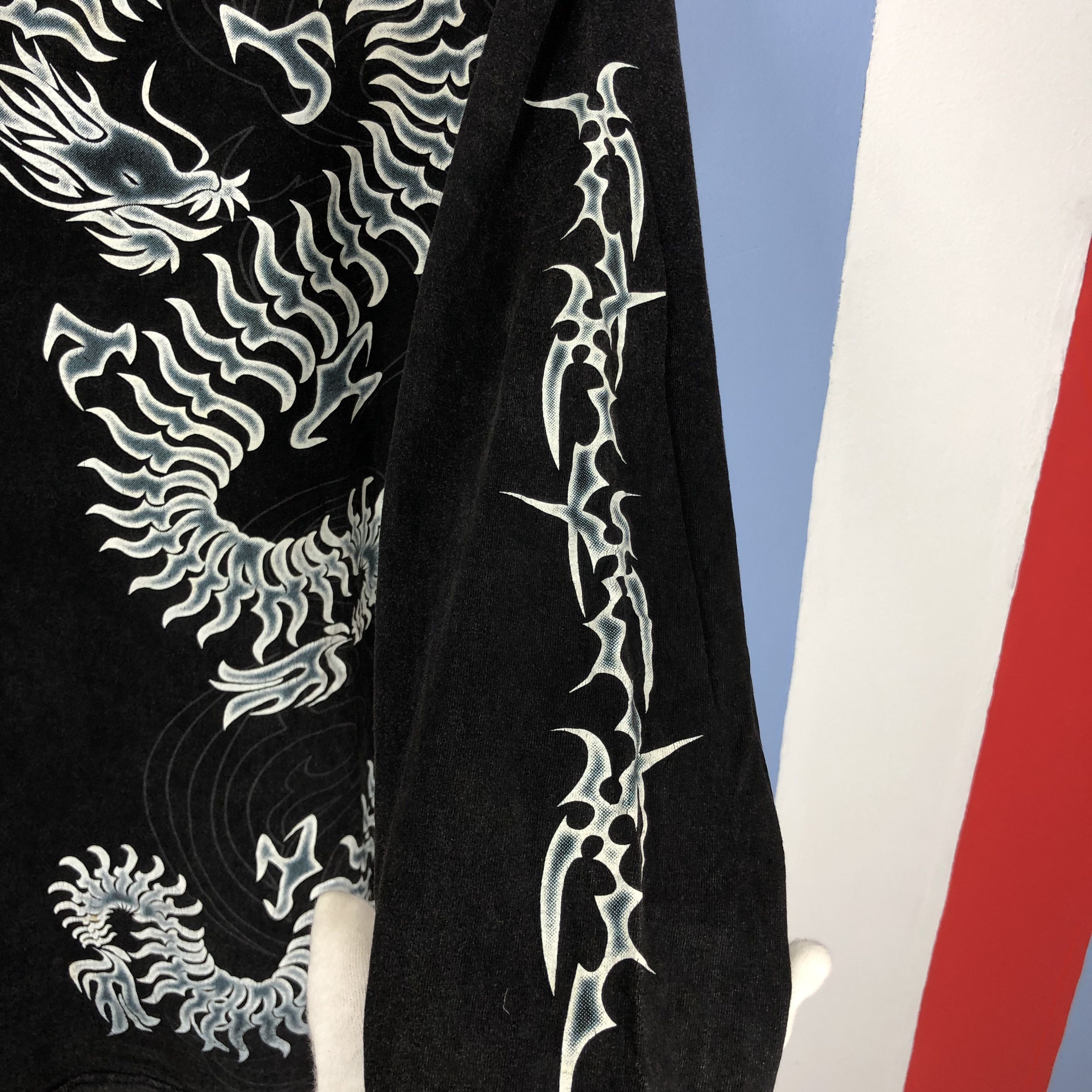 Japanese Brand CROSS KEDS Rare Design Dragon Born Sweatshirt #1662/04 Size US M / EU 48-50 / 2 - 4 Thumbnail