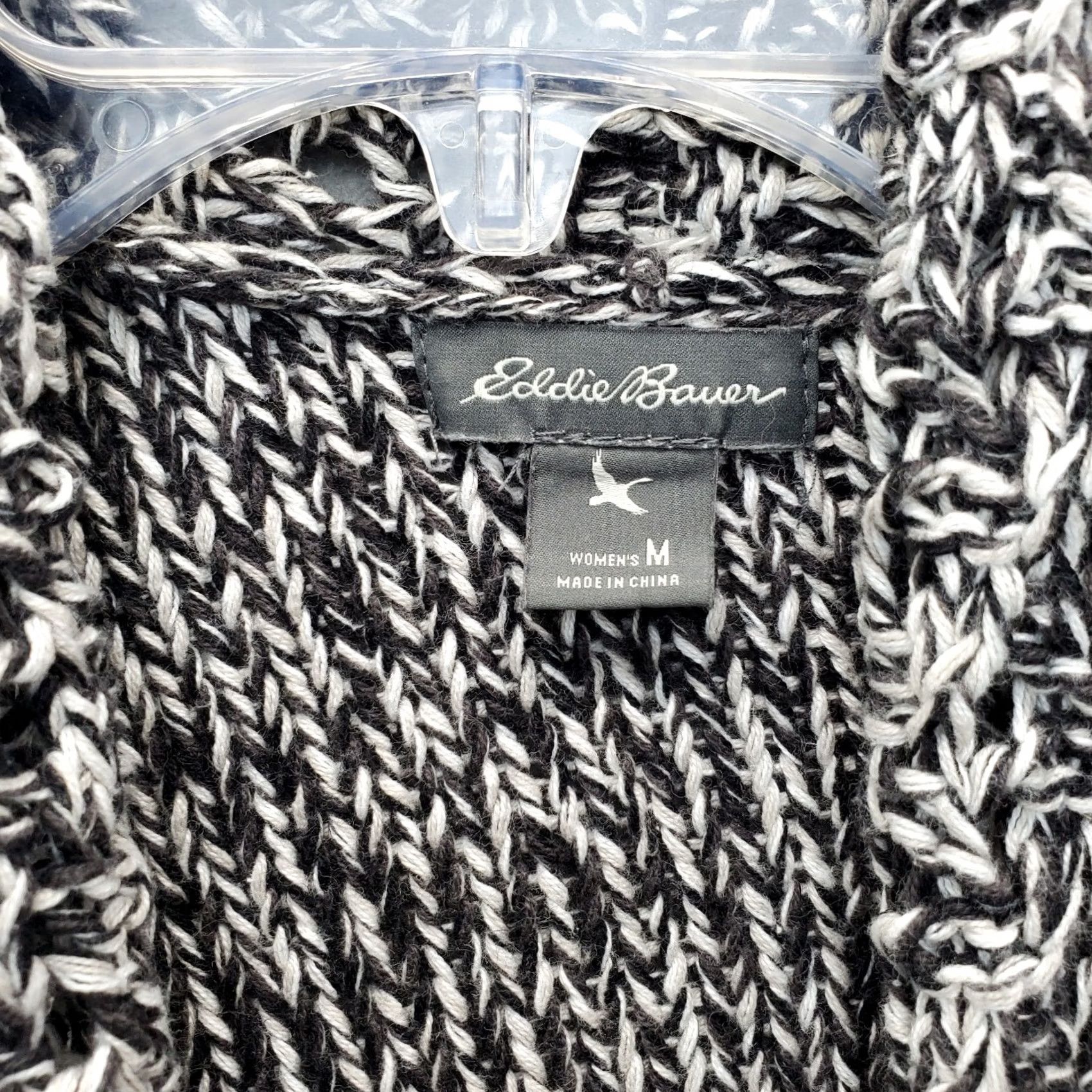 Eddie Bauer Eddie Bauer Cardigan Sweater Womens M Multi Cotton Long Sleeve Open Front Size M / US 6-8 / IT 42-44 - 5 Thumbnail
