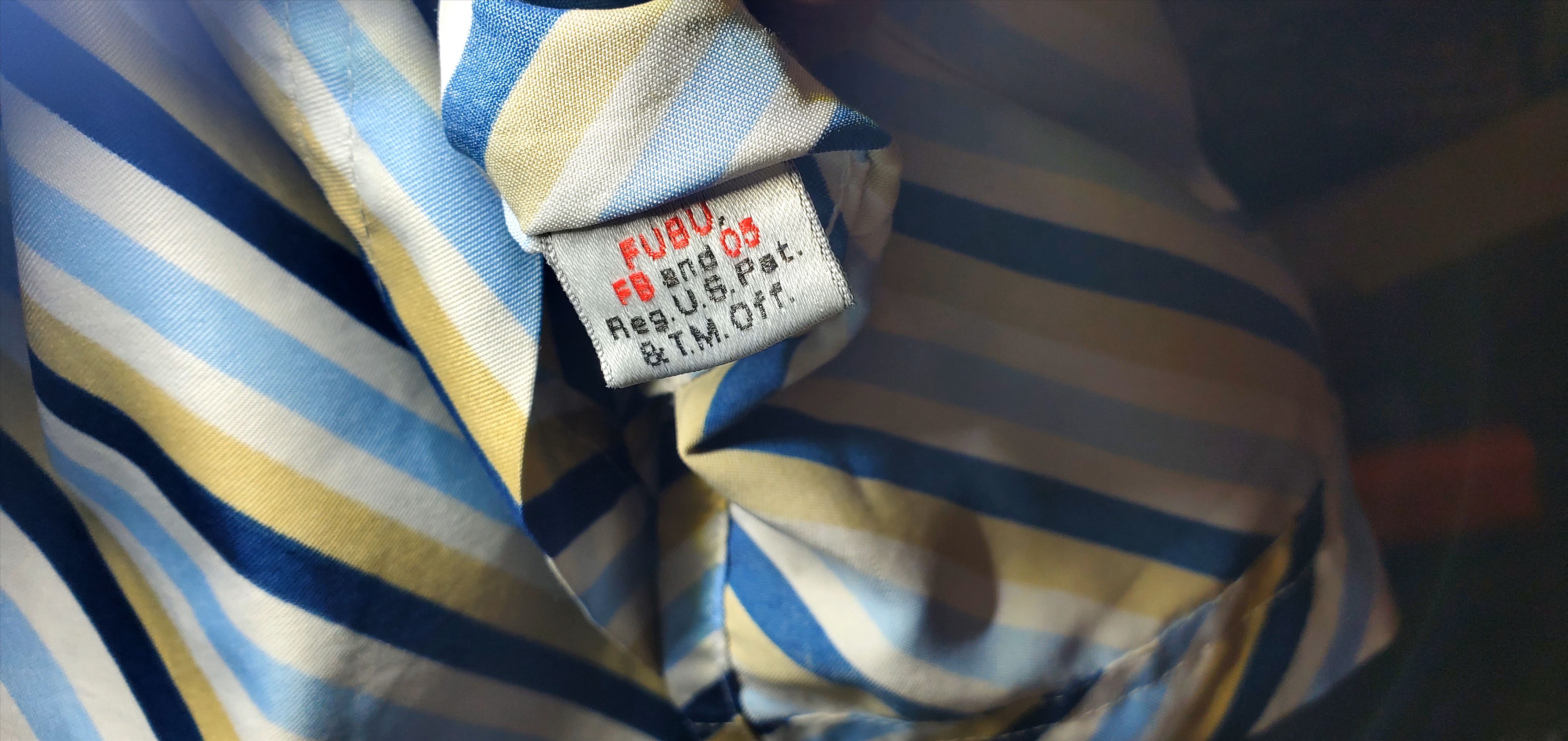Fubu 3XL Striped Button Down Shirt Fubu x Sean John Size US XXL / EU 58 / 5 - 8 Thumbnail