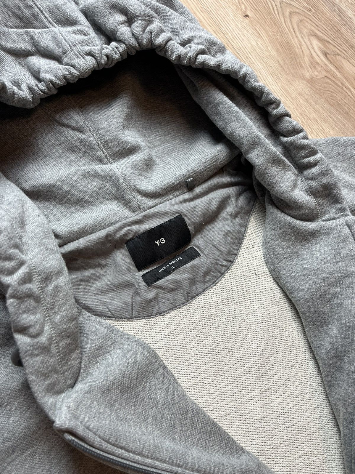 Adidas × Y-3 Adidas X Y-3 Yohji Yamamoto Men’s XL Oversized Zip Hoodie Size US XL / EU 56 / 4 - 7 Thumbnail