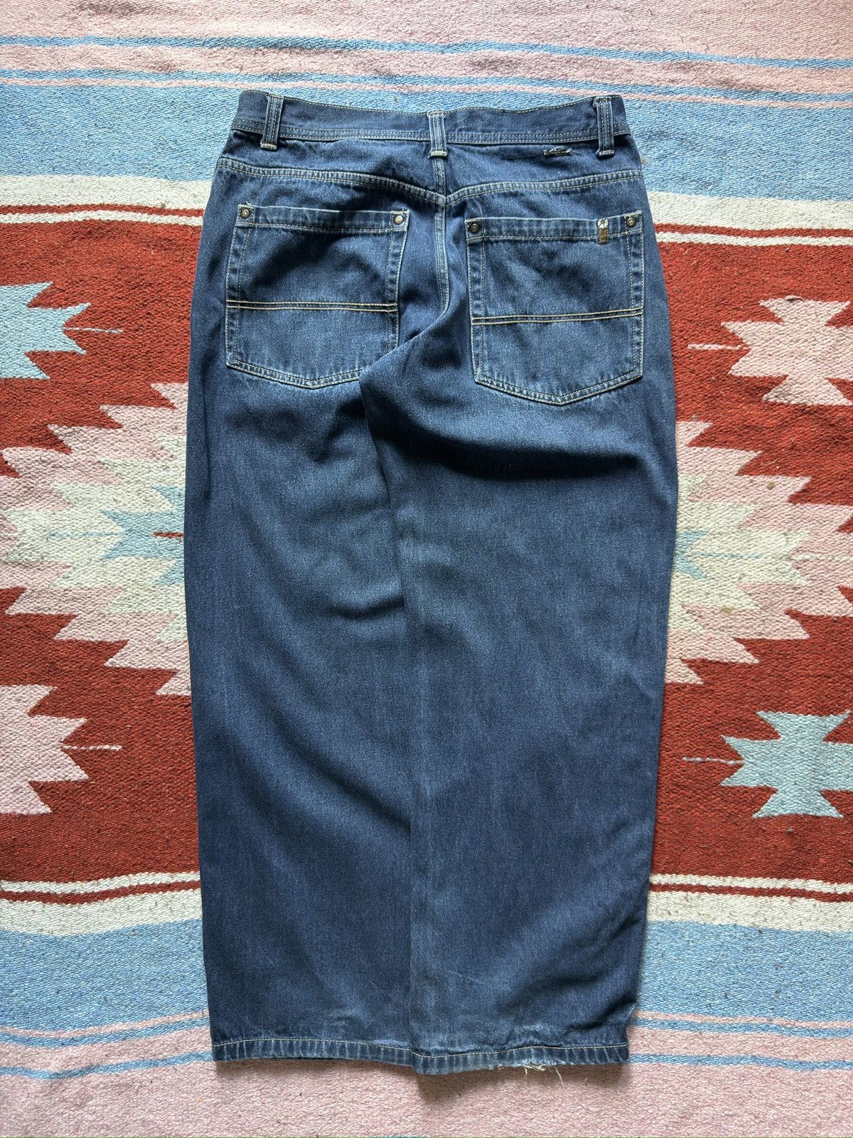 Southpole × Vintage Vintage Y2K Southpole Baggy Jeans Size US 35 - 2 Thumbnail