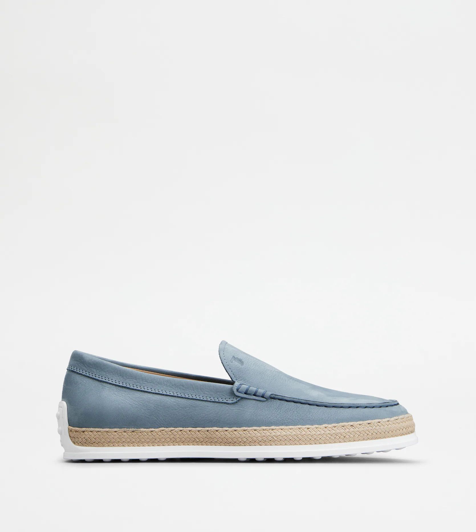 Tod's o1s22i1n0325 Calfskin Loafers in Light Blue Size US 7 / EU 40 - 1 Thumbnail