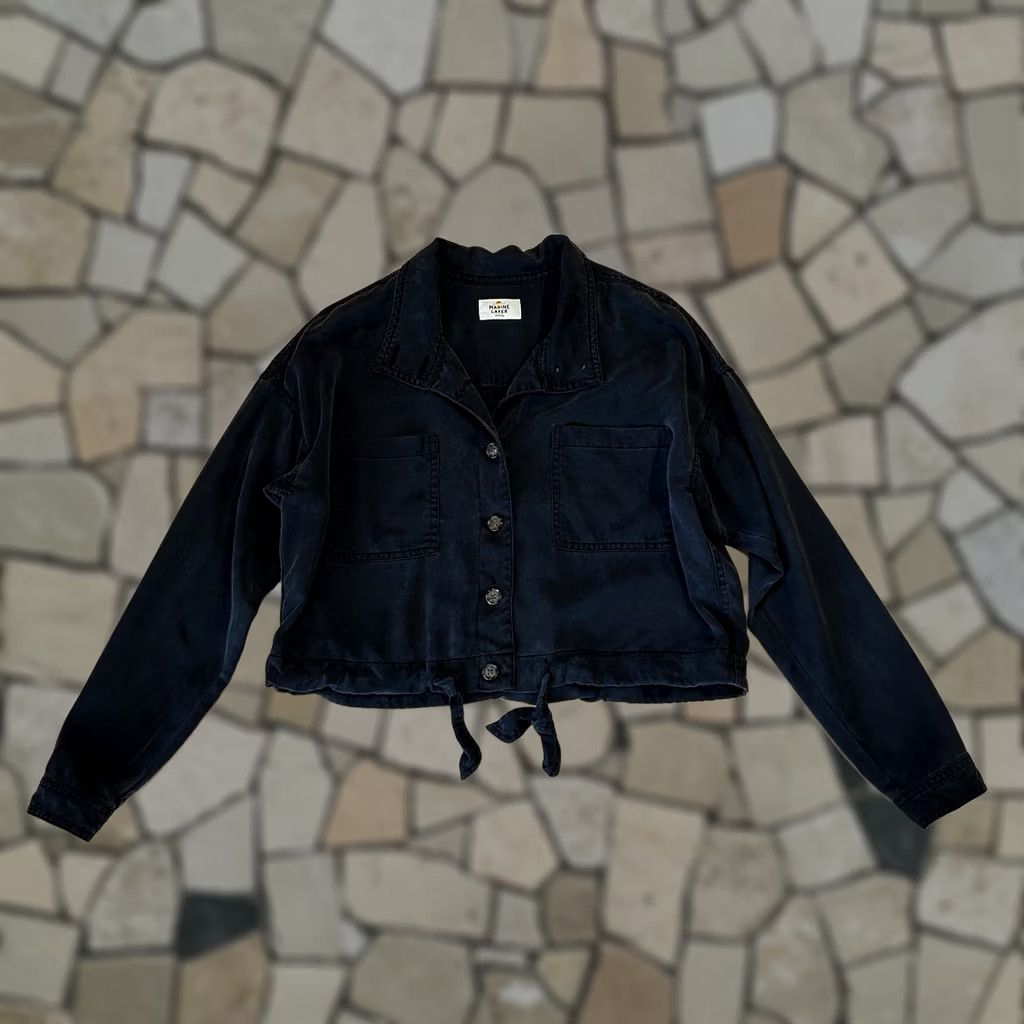 Marine Layer Marine Layer Oslo Utility Jacket Black Womens Medium Size M / US 6-8 / IT 42-44 - 1 Thumbnail