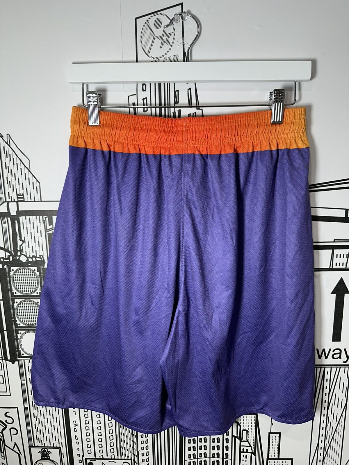 Nike RSA League Basketball Shorts South Beach purple Large Size US 34 / EU 50 - 3 Thumbnail
