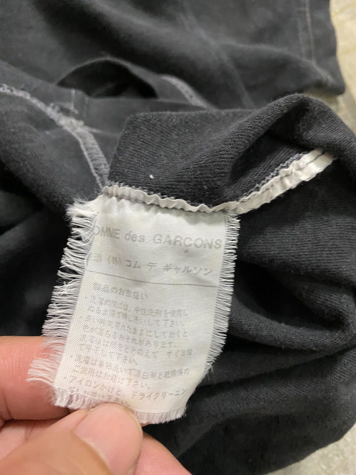 Comme des Garcons × Rei Kawakubo 1970s Rei Kawakubo Comme des Garçons Japan tee Size S / US 4 / IT 40 - 6 Thumbnail