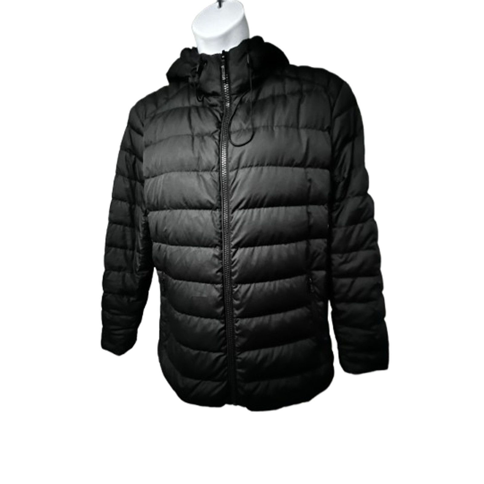 Michael Kors Michael Kors MK Black Puffer Zip Up Hooded Jacket Men Large Size US L / EU 52-54 / 3 - 3 Thumbnail