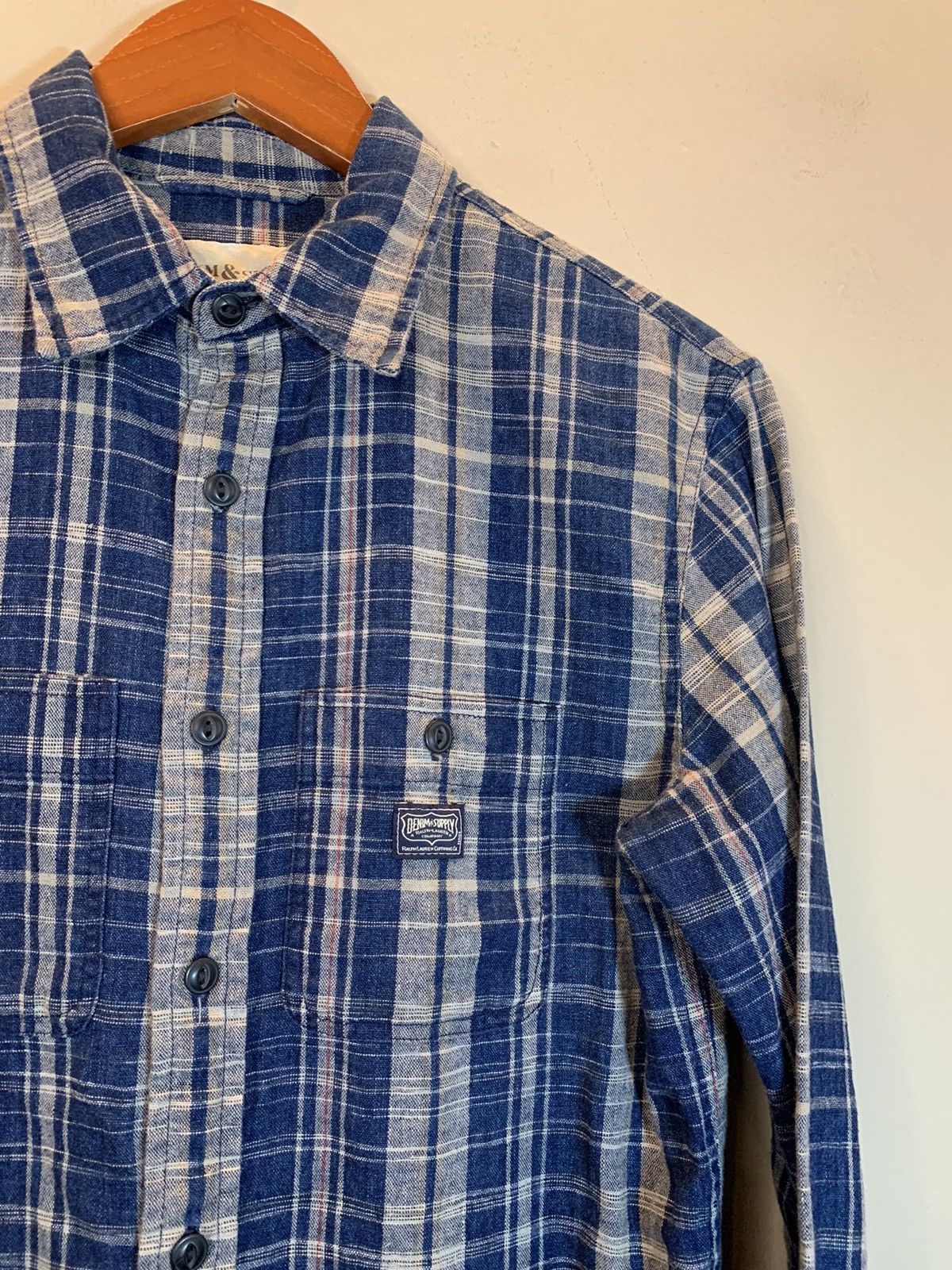 Denim & Supply Ralph Lauren × Polo Ralph Lauren × Ralph Lauren *RARE* New Denim & Supply Ralph Lauren Pocket Button Shirt Size US S / EU 44-46 / 1 - 3 Thumbnail