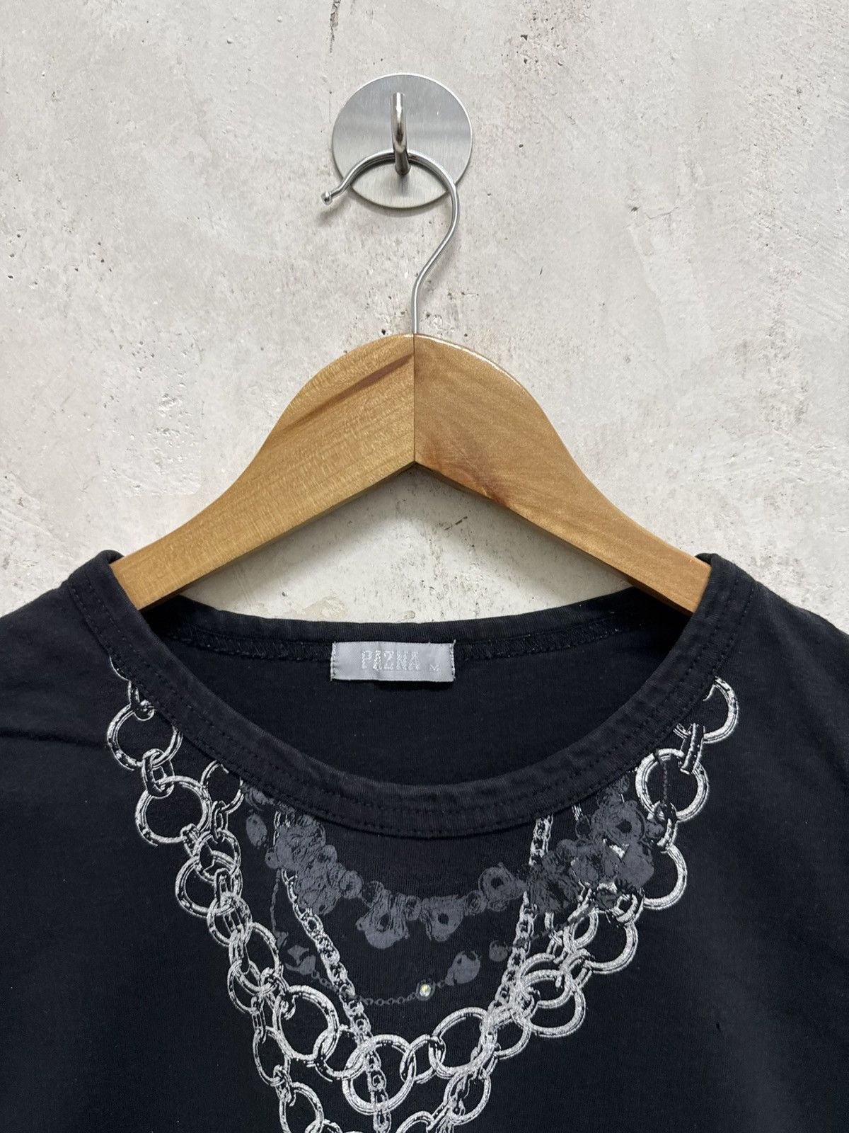 GOA Archive Pazna Chain Necklace goa style LS Crop Top Tees Size XS / US 0-2 / IT 36-38 - 3 Thumbnail