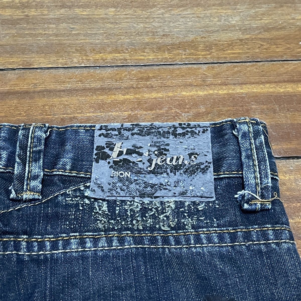 14th Addiction Rare Design Vintage Japanese Brand Fashion Jeans 2000s Size US 28 / EU 44 - 9 Thumbnail