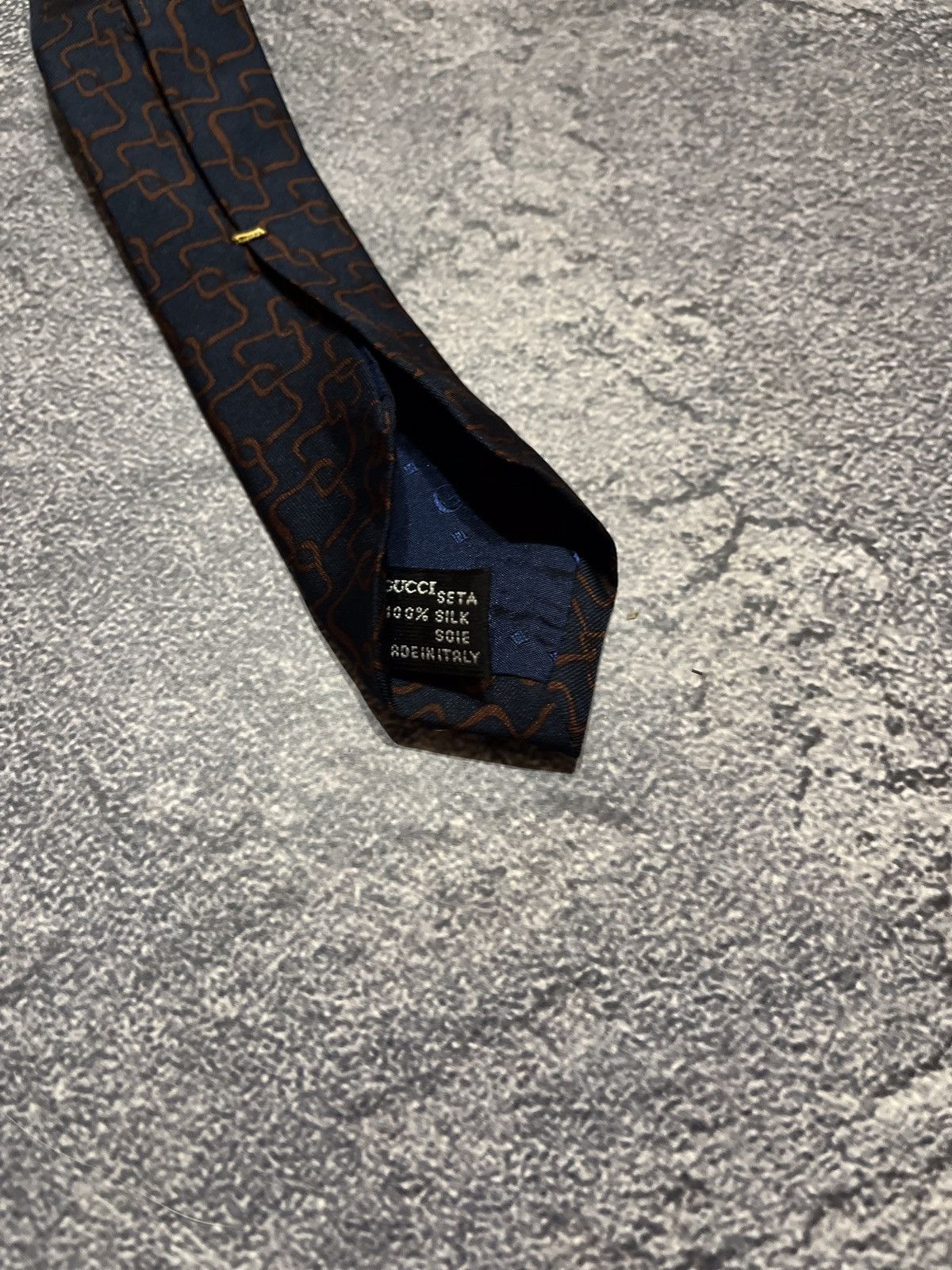 Gucci Gucci Monogram Silk Tie Size ONE SIZE - 5 Thumbnail