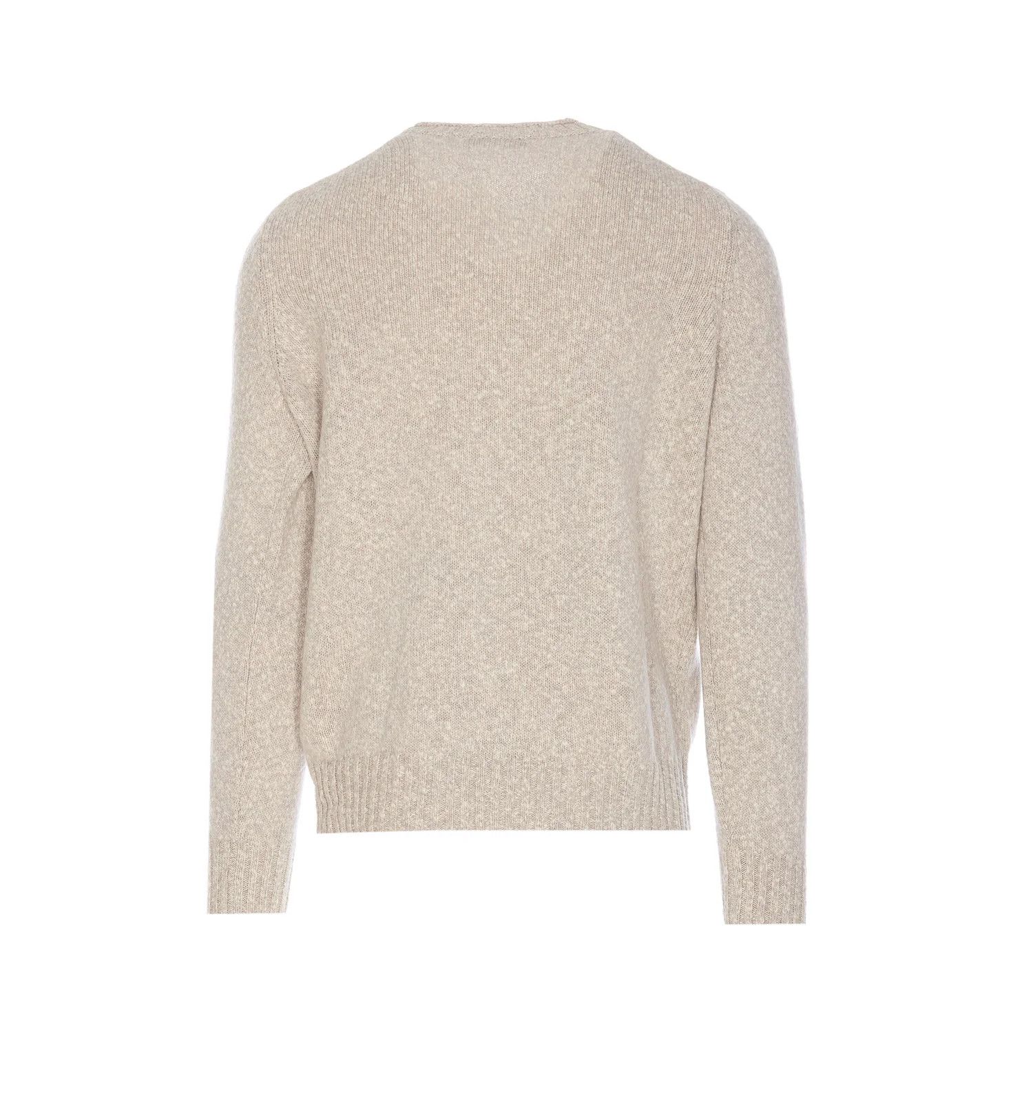 Brunello Cucinelli o1y0526 Cashmere Blend Sweater in Light Gray Size US L / EU 52-54 / 3 - 2 Thumbnail