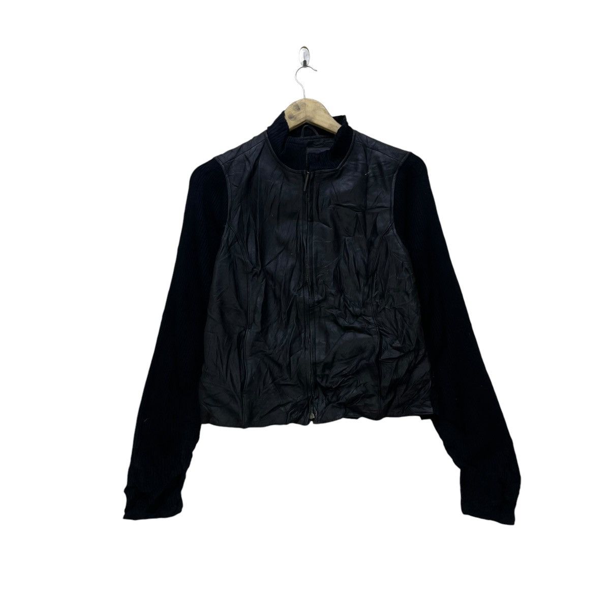 Designer × Leather Jacklyn Smith Classic Genuine Leather Jacket Size M / US 6-8 / IT 42-44 - 1 Thumbnail