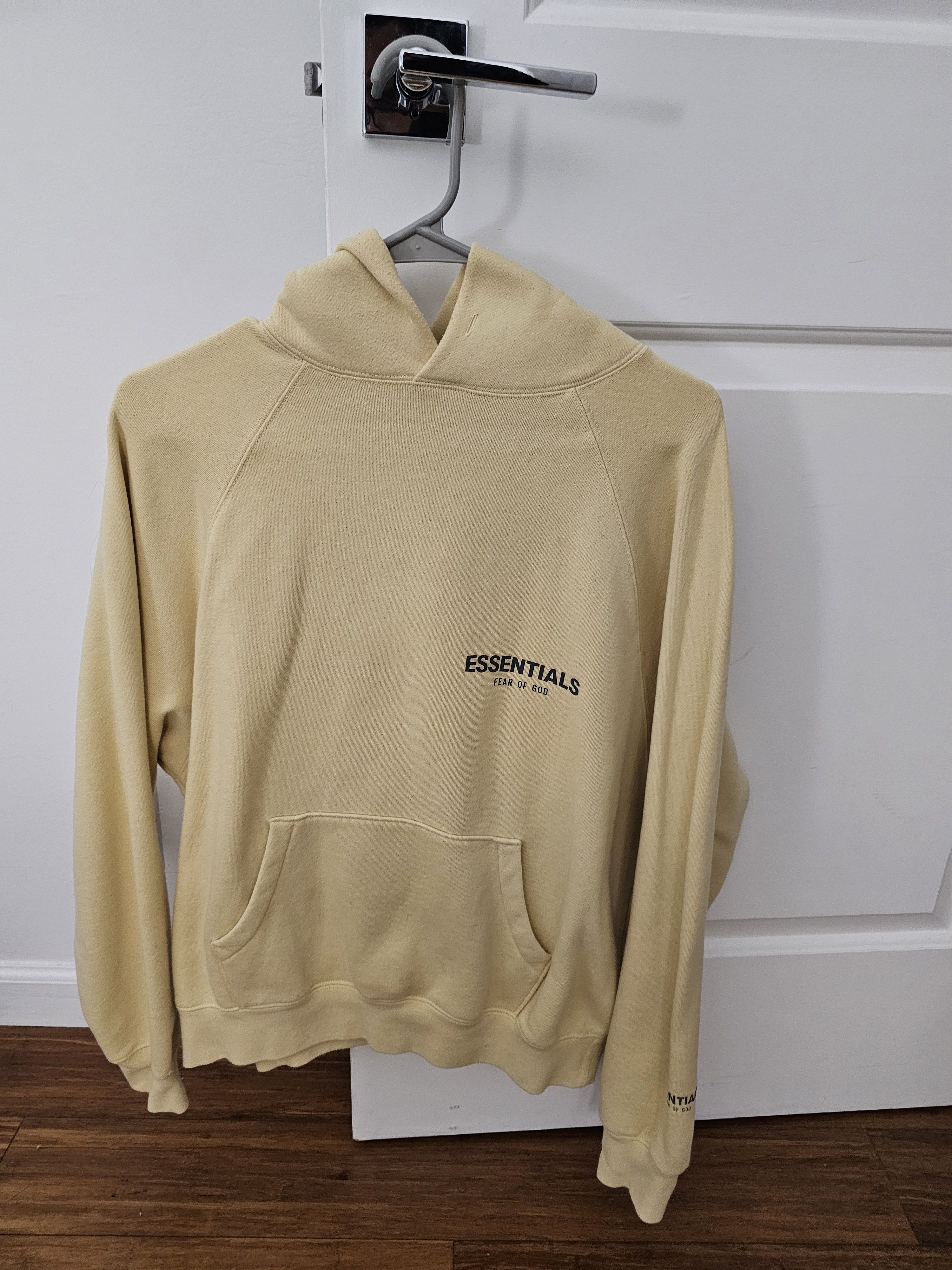 Fear of God Fear of God Essentials Yellow Hoodie Size US XS / EU 42 / 0 - 1 Thumbnail