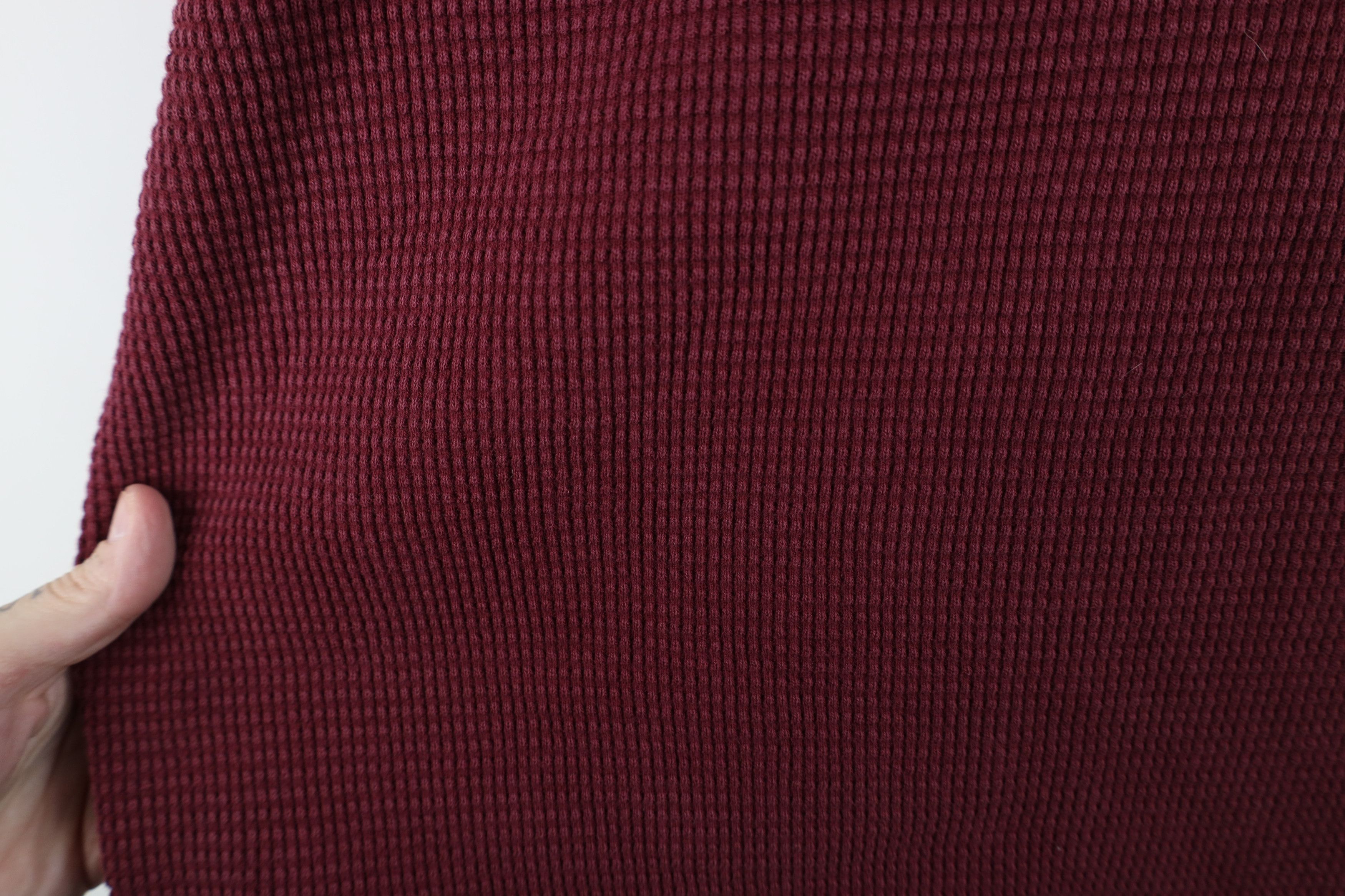 Eddie Bauer Vintage Eddie Bauer Thermal Waffle Knit Henley T-Shirt Red Size US XL / EU 56 / 4 - 7 Thumbnail