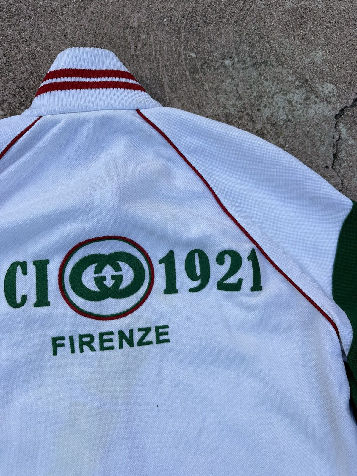 Gucci Gucci Zip Jacket Firenze 1925 White Size US S / EU 44-46 / 1 - 12 Thumbnail