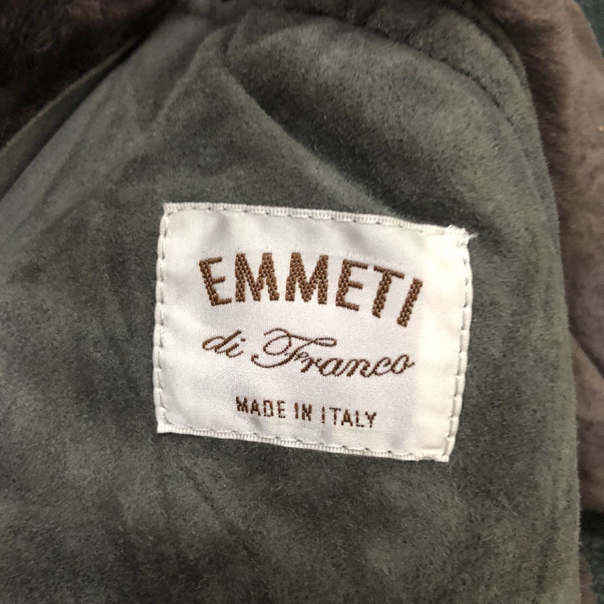Vintage Vintage Emmeti Di Franco Button Ups Soft Fur Leather Jacket Size M / US 6-8 / IT 42-44 - 12 Thumbnail