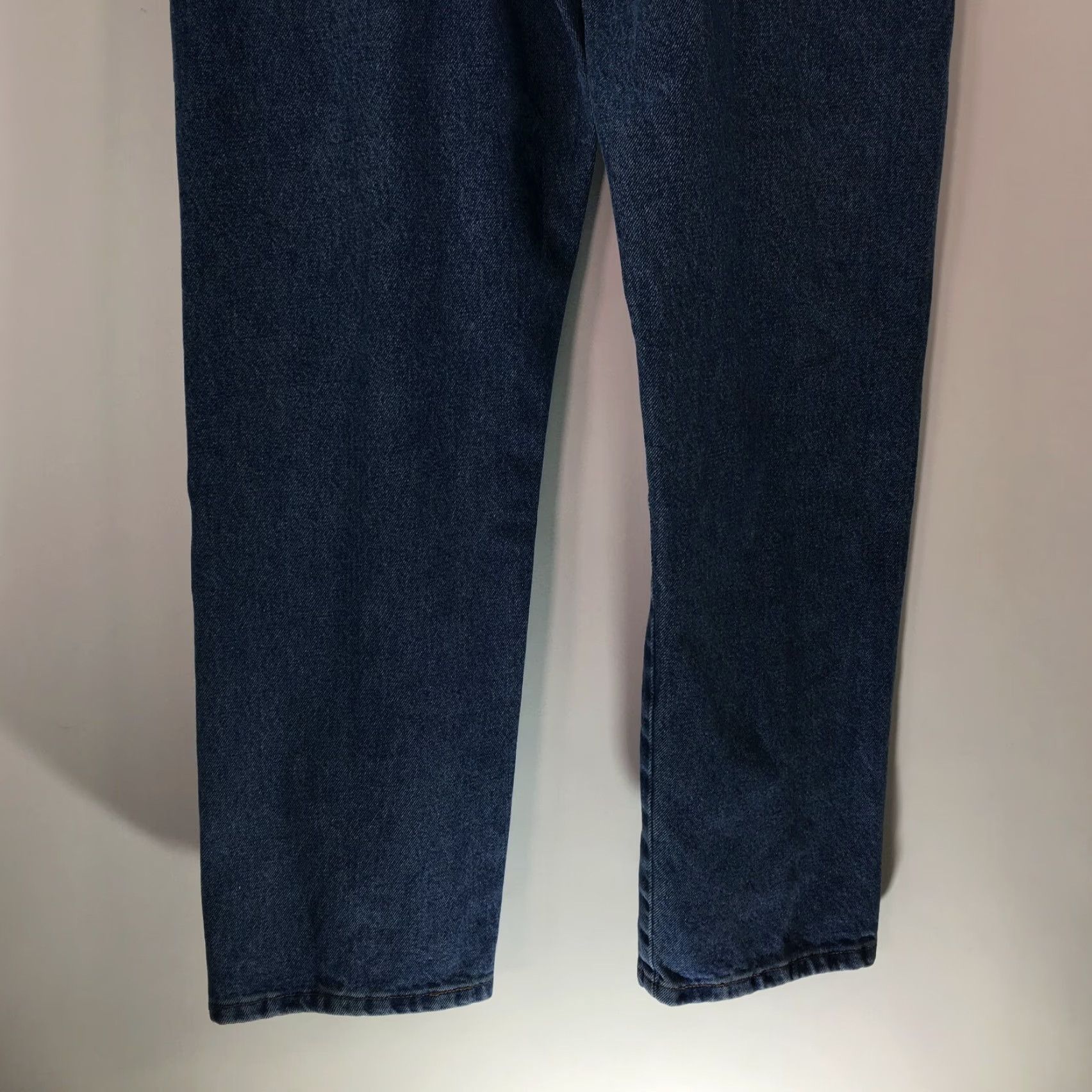 Denime Rustler Jeans Mens Size 38 x 32 Blue Denim 5-Pocket Straight Leg Regular 90s Cowboy USA Size US 38 / EU 54 - 5 Thumbnail
