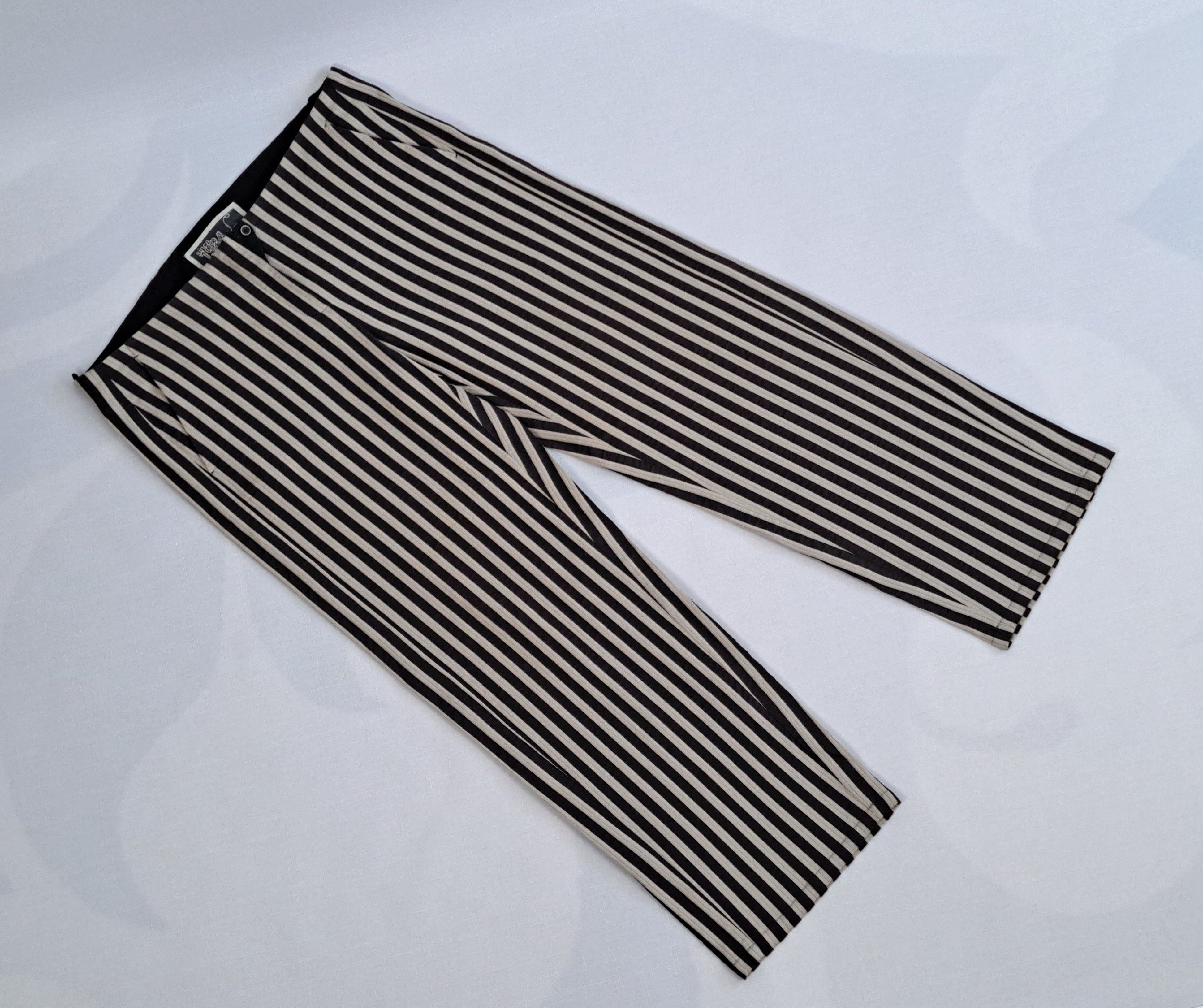 Annette Gortz Annette Gortz lightweight striped pants. Size 42 Size 36" / US 14 / IT 50 - 2 Thumbnail