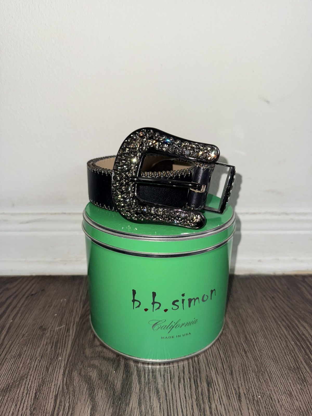 B.B Simon Classic Jet Black belt