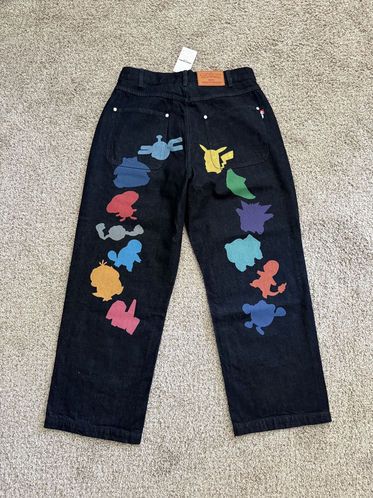 Vandy The Pink Pokemon x Vandy The Pink Pokemon Multi Color Jeans SIZE XL Size US 34 / EU 50 - 1 Thumbnail