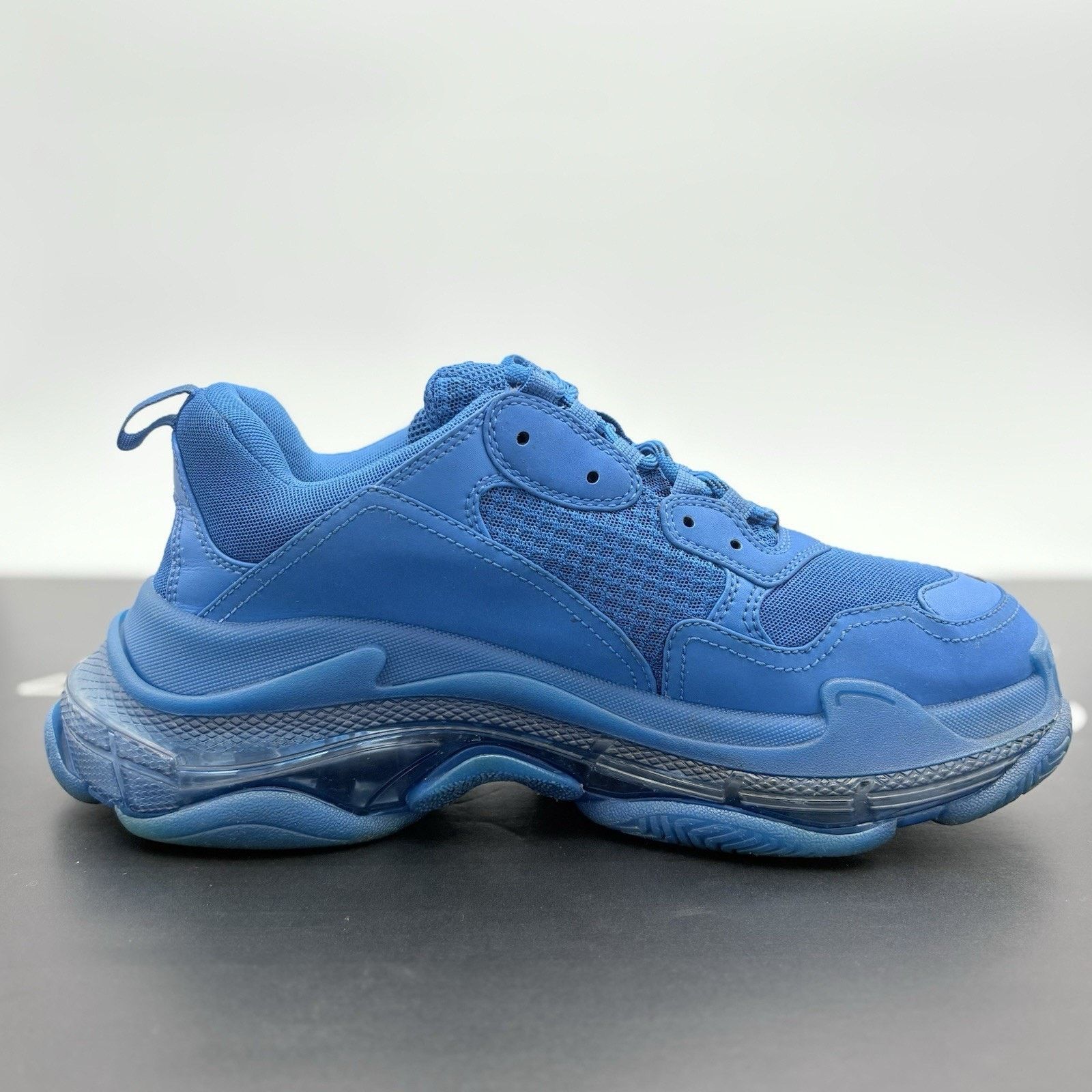 Balenciaga Balenciaga Triple S Clear Sole ' Blue ' | GREAT CONDITION! Size US 10 / EU 43 - 10 Thumbnail