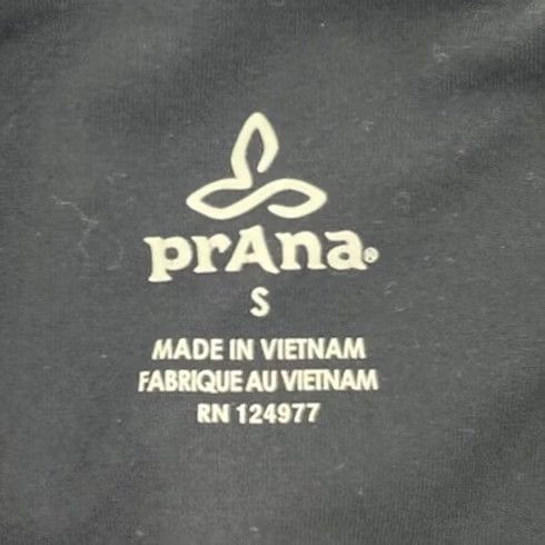 Prana PrAna Cropped Leggings Mid Rise Black Fitted Active Womens Small S Skin ny? Size 28" / US 6 / IT 42 - 5 Thumbnail