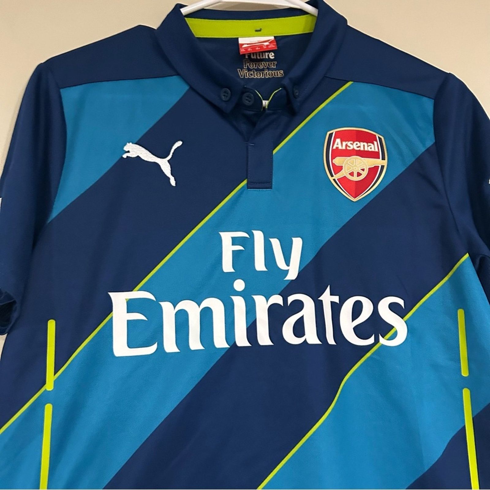 Puma Puma Arsenal Blue Soccer Jersey Size US XS / EU 42 / 0 - 2 Thumbnail