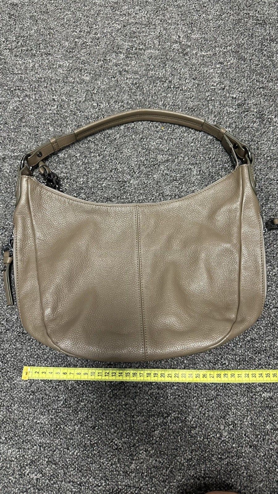 George Gina & Lucy George Gina Lucy GGL Women's Leather Brown Bag Half Moon Y2K Size ONE SIZE - 8 Thumbnail
