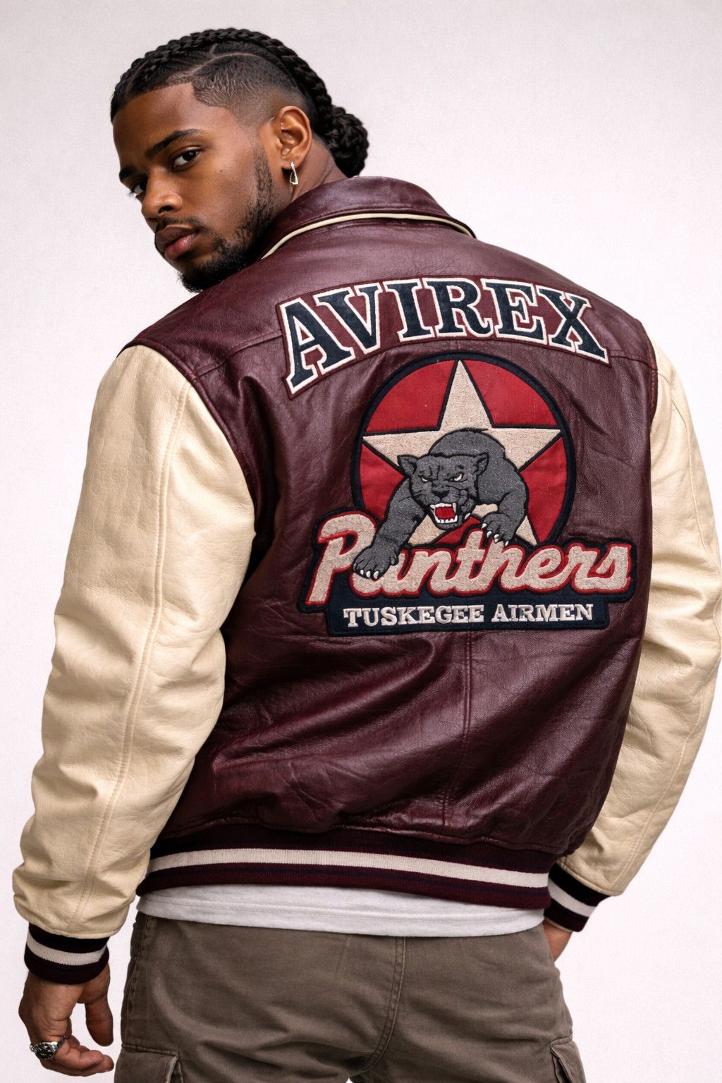 Avirex Authentic Avirex Tuskegee Airmen varsity leather-fashionella Size US L / EU 52-54 / 3 - 1 Thumbnail