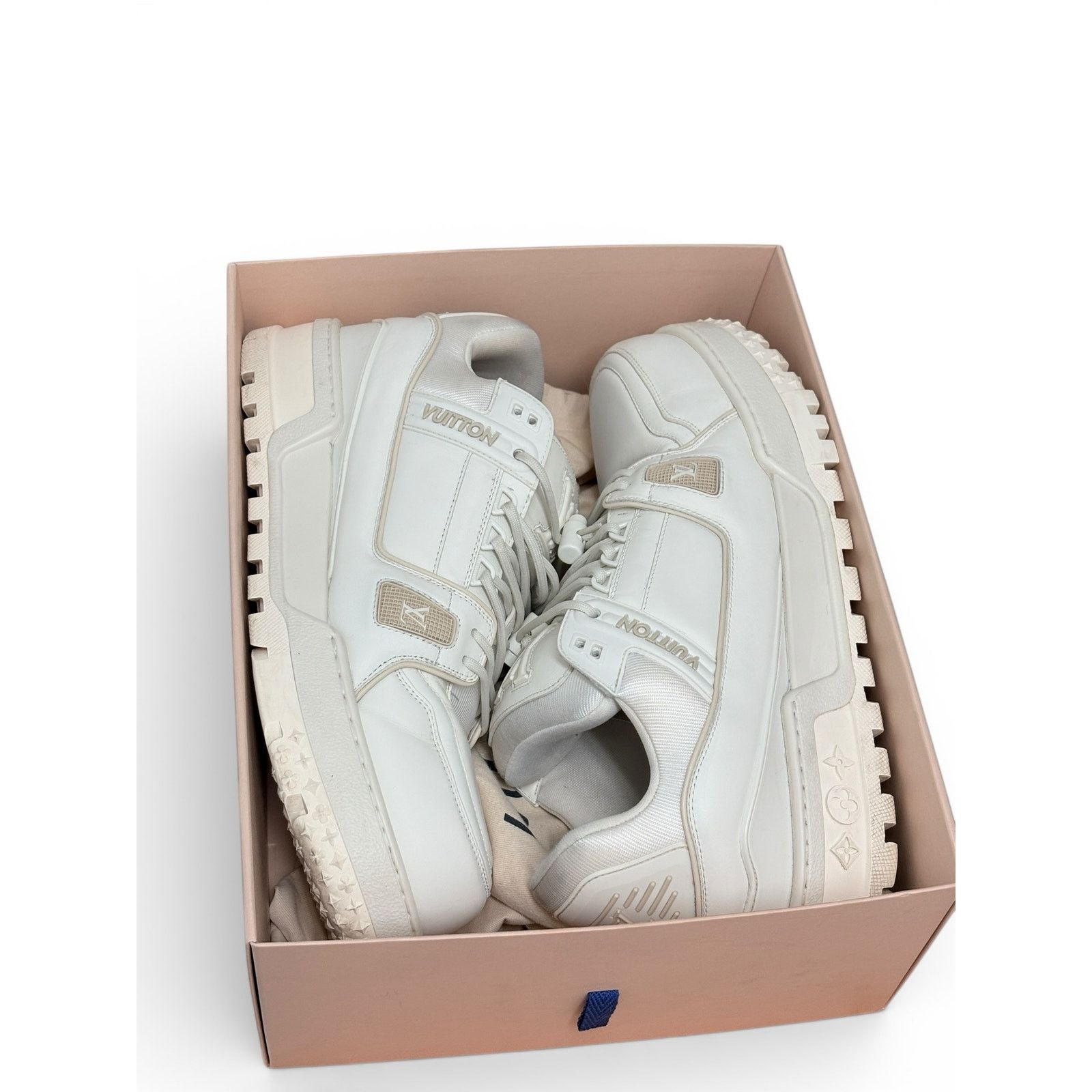 Louis Vuitton Louis Vuitton Maxi Trainer ' White ' | Size 11LV Size US 13 / EU 46 - 5 Thumbnail