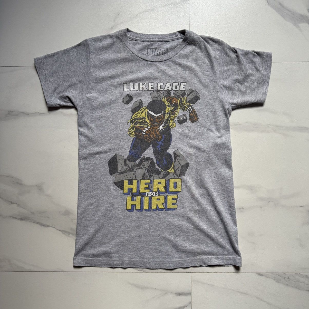 Marvel Comics Vintage Y2K Luke Cage Hero For Hire Tee Size US S / EU 44-46 / 1 - 2 Thumbnail