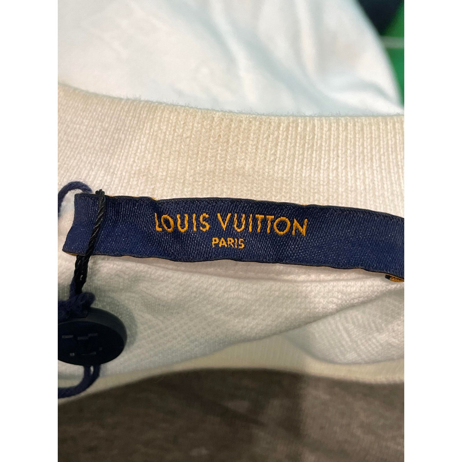 Louis Vuitton LV Monogram Pocket T-Shirt White Size US S / EU 44-46 / 1 - 5 Thumbnail