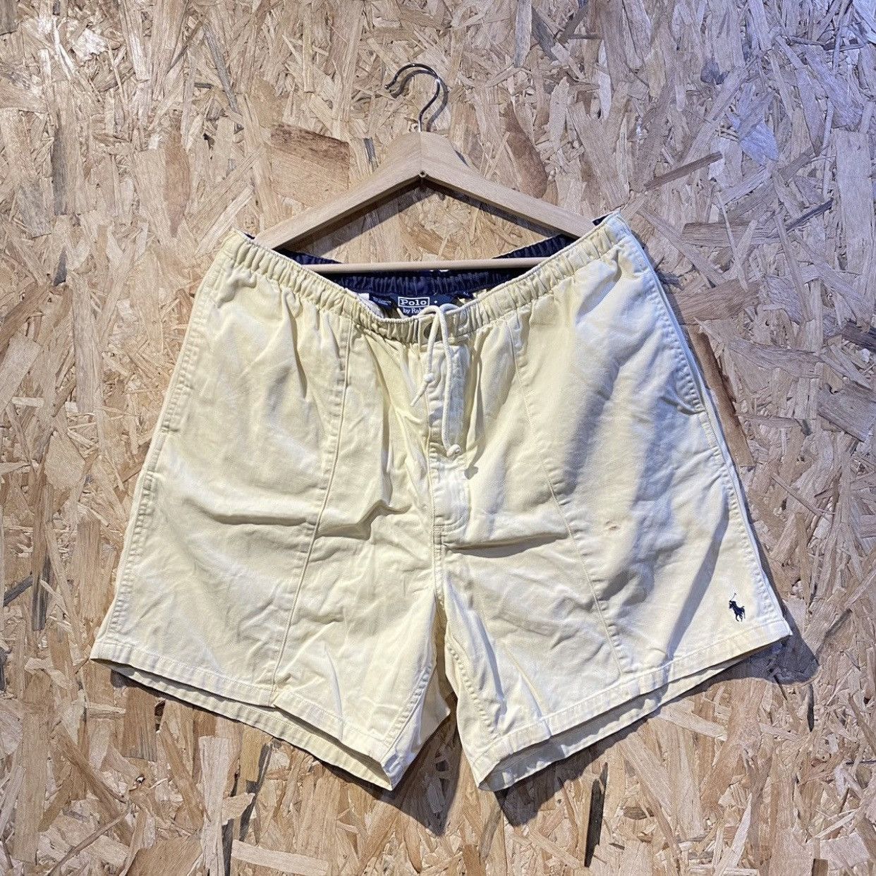 Polo Ralph Lauren × Ralph Lauren × Vintage Polo by Ralph Lauren Vintage Plain Swim Trunks Shorts Size US 38 / EU 54 - 1 Thumbnail