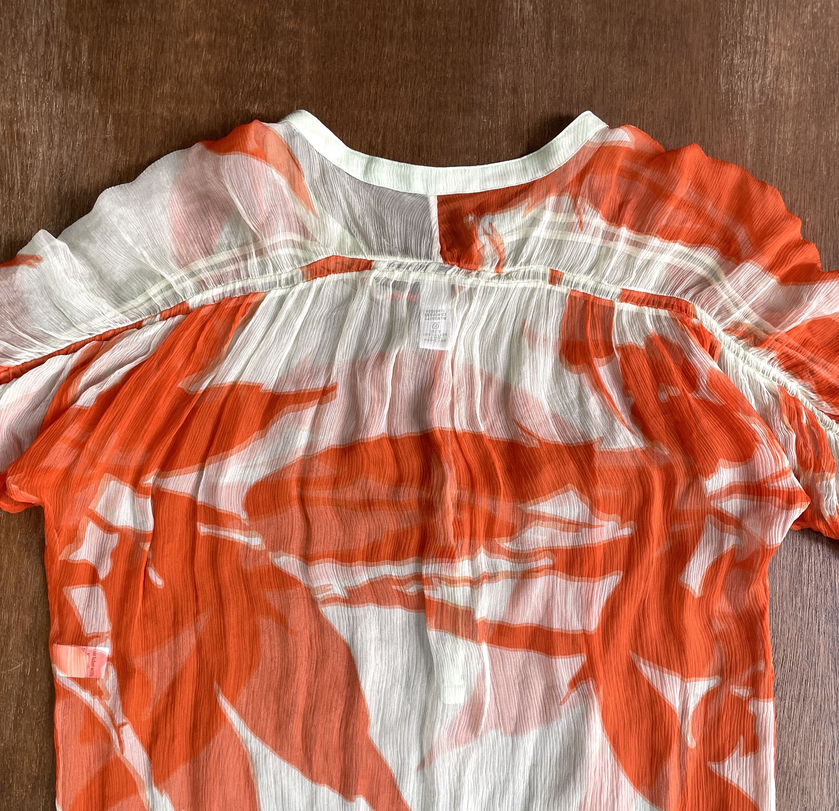 Diane von Furstenberg DIANE VON FURSTENBERG Silk Top Dry Clean Only Size M / US 6-8 / IT 42-44 - 8 Thumbnail