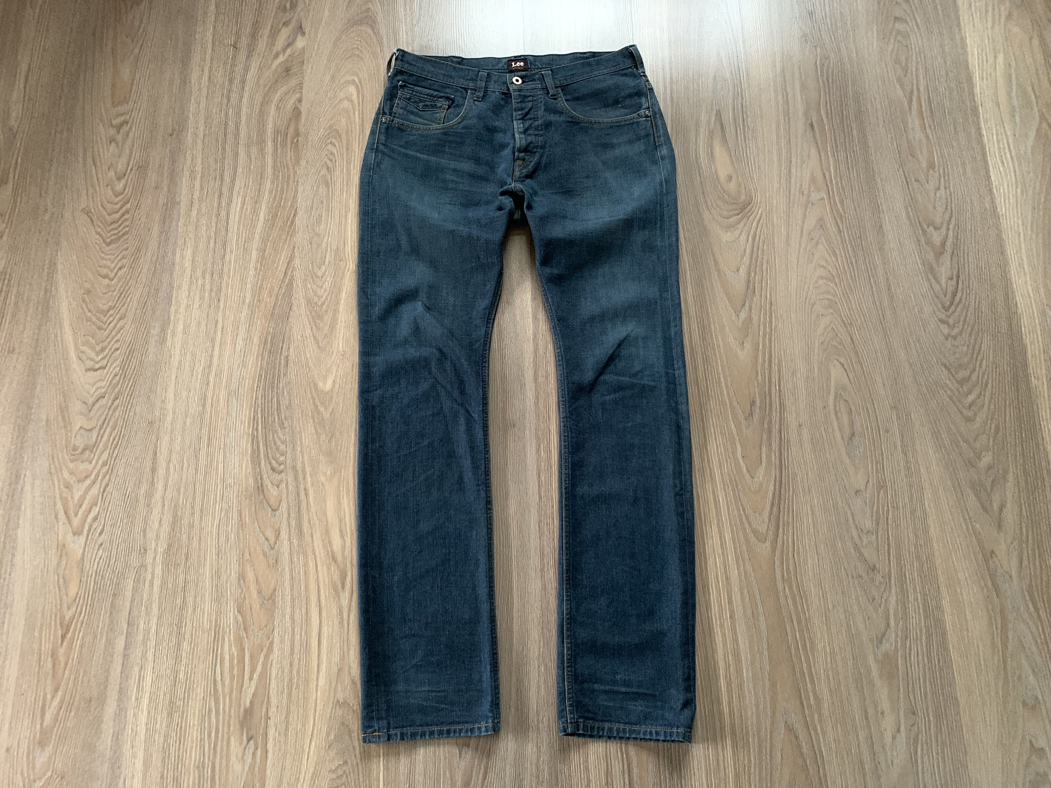 Denime × Lee Lee Zed Rider Blue Jeans Size US 32 / EU 48 - 14 Thumbnail