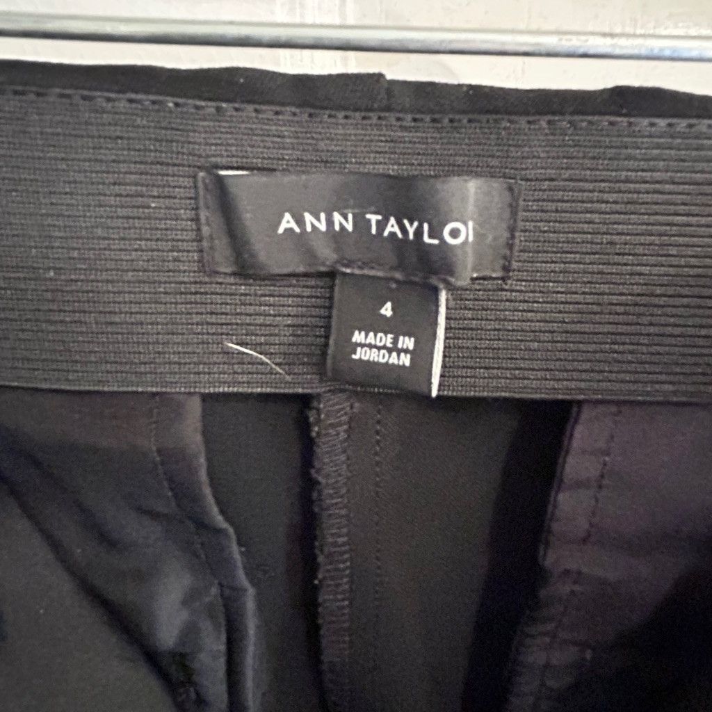 Ann Taylor Women's Ann Taylor Pants, Size 4, Black Size 27" / US 4 / IT 40 - 7 Thumbnail