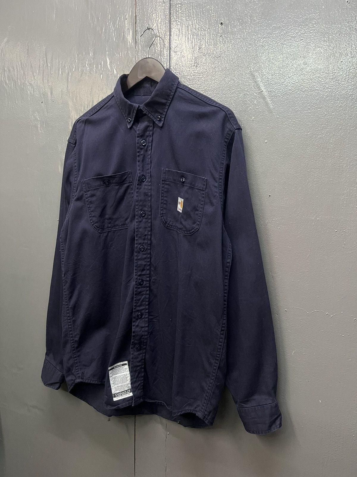 Carhartt Carhartt FR Flame Resistant Shirt Longsleeve Size US M / EU 48-50 / 2 - 2 Thumbnail