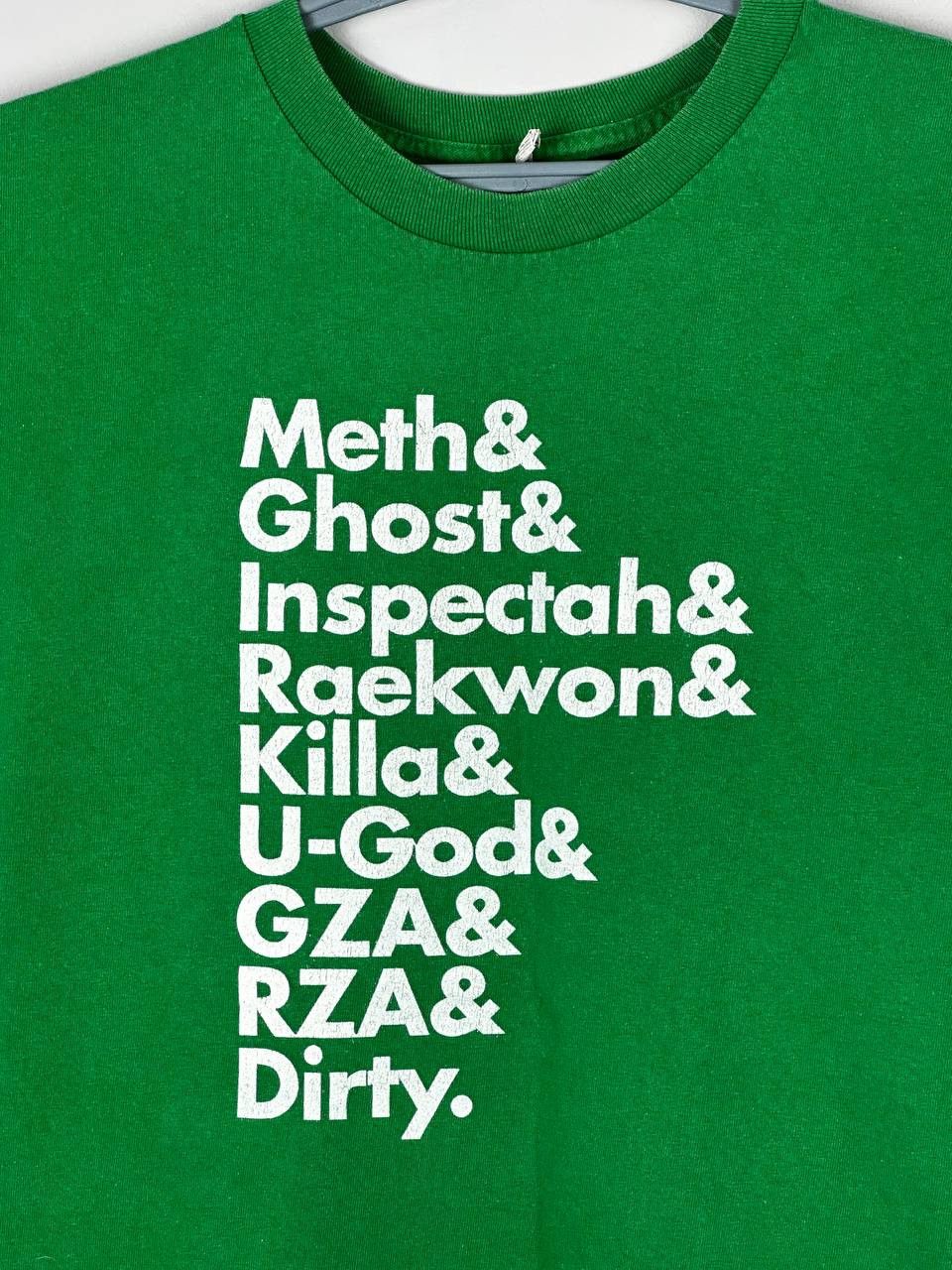Vintage Vintage 90’s Wu Tang Clan Hip Hop Band Mambers T-shirt Size US L / EU 52-54 / 3 - 4 Thumbnail