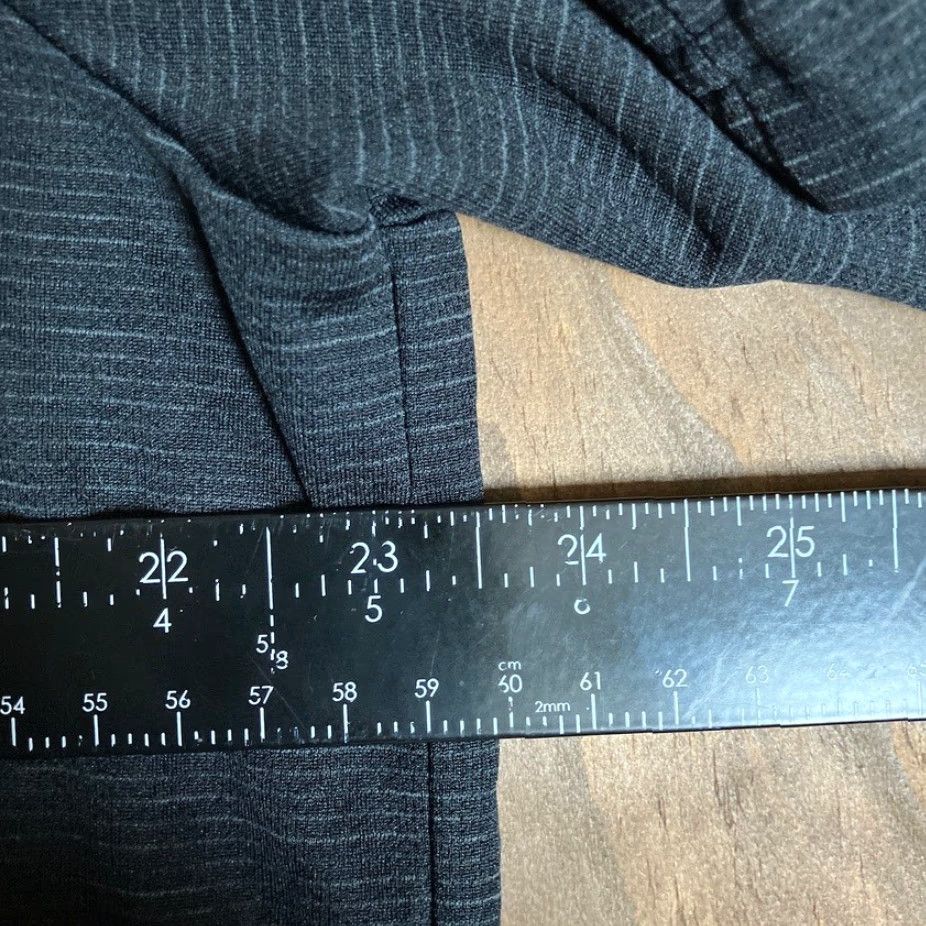 Adidas Adidas Mens Shirt Black Striped Golf Polo Short Sleeve Casual Active XLarge Size US XL / EU 56 / 4 - 7 Thumbnail