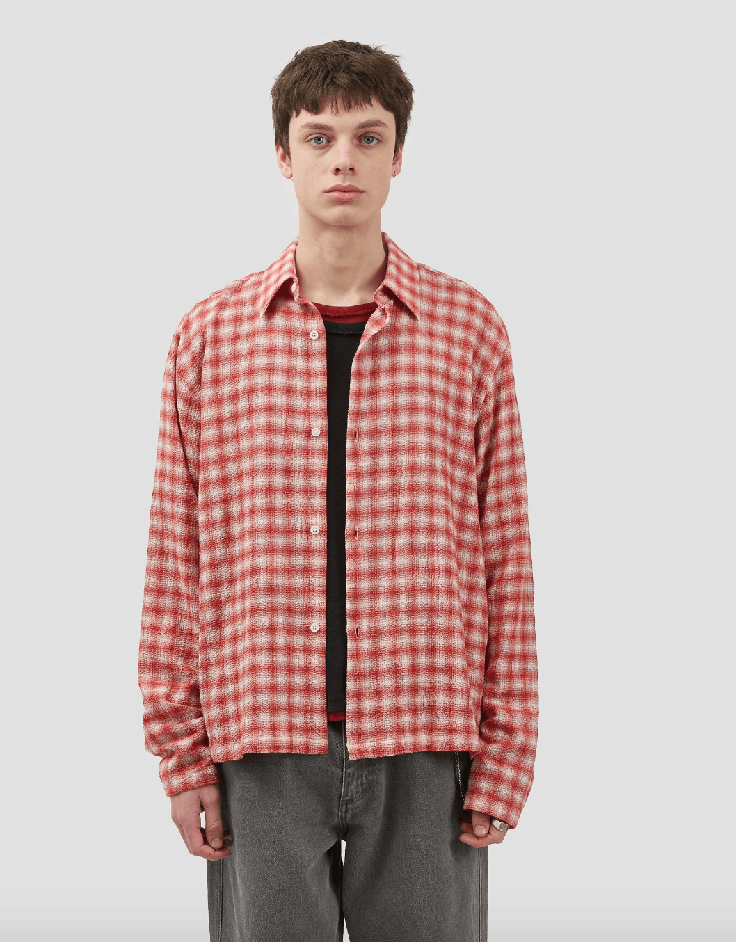 Other Fairly Normal "Box Shirt Red Haze" Size US M / EU 48-50 / 2 - 1 Thumbnail