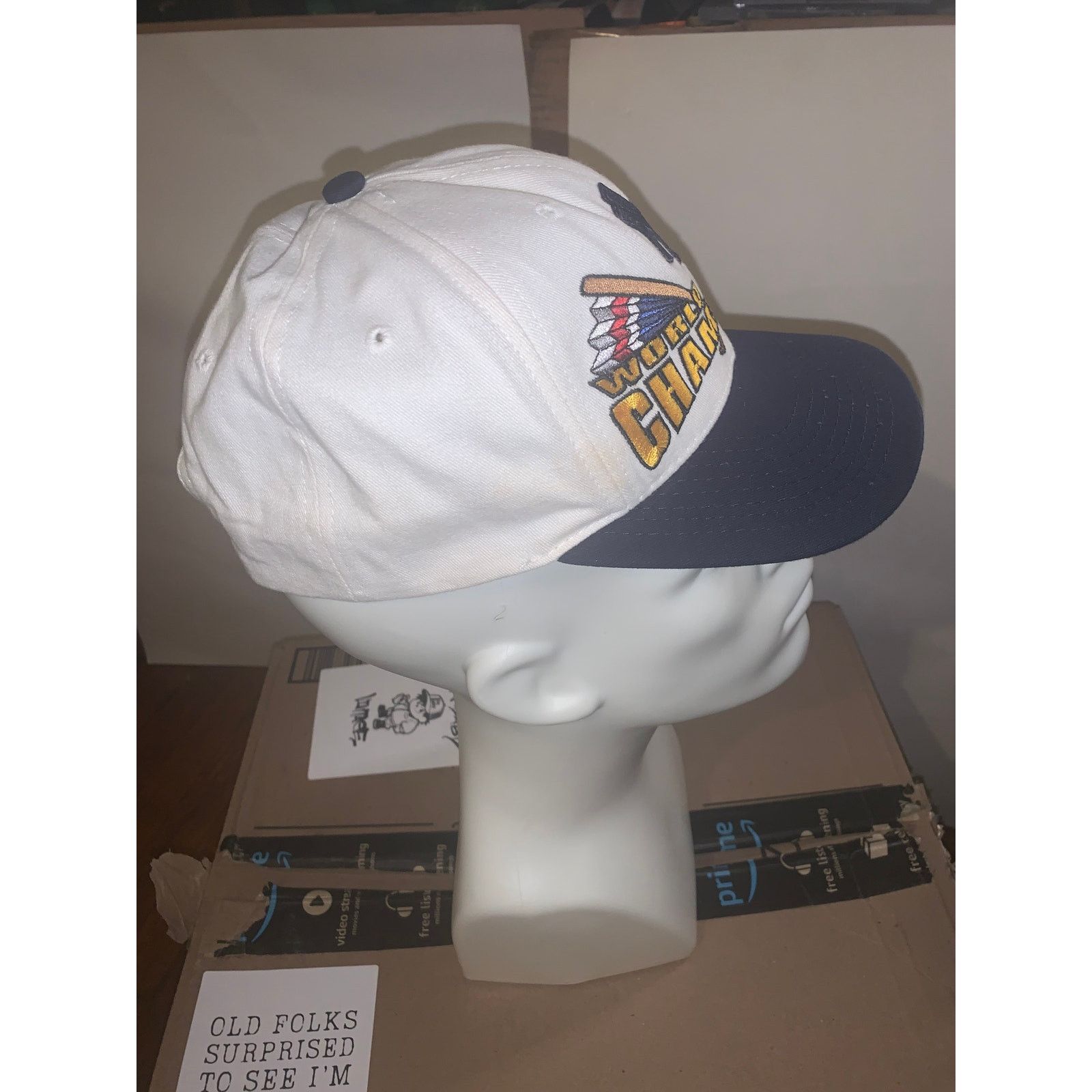 Starter × Vintage Vtg New York Yankees World Series Champions Starter Snapback Size ONE SIZE - 2 Thumbnail