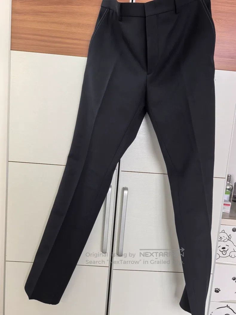 Fendi Fendi Men's trousers, dark blue Size 50L - 4 Thumbnail