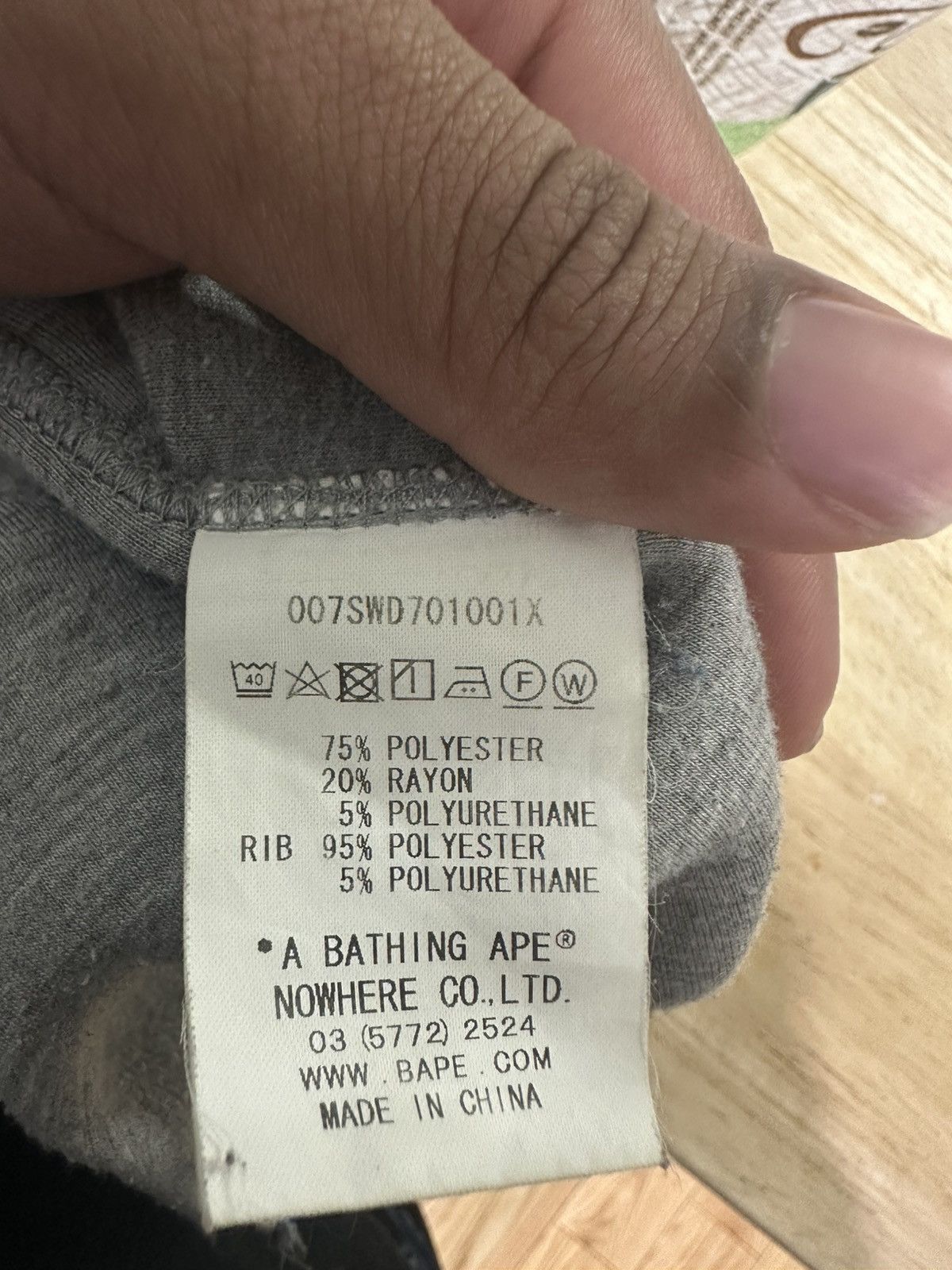 Bape Mr.Bape longsleeve Size US M / EU 48-50 / 2 - 5 Thumbnail