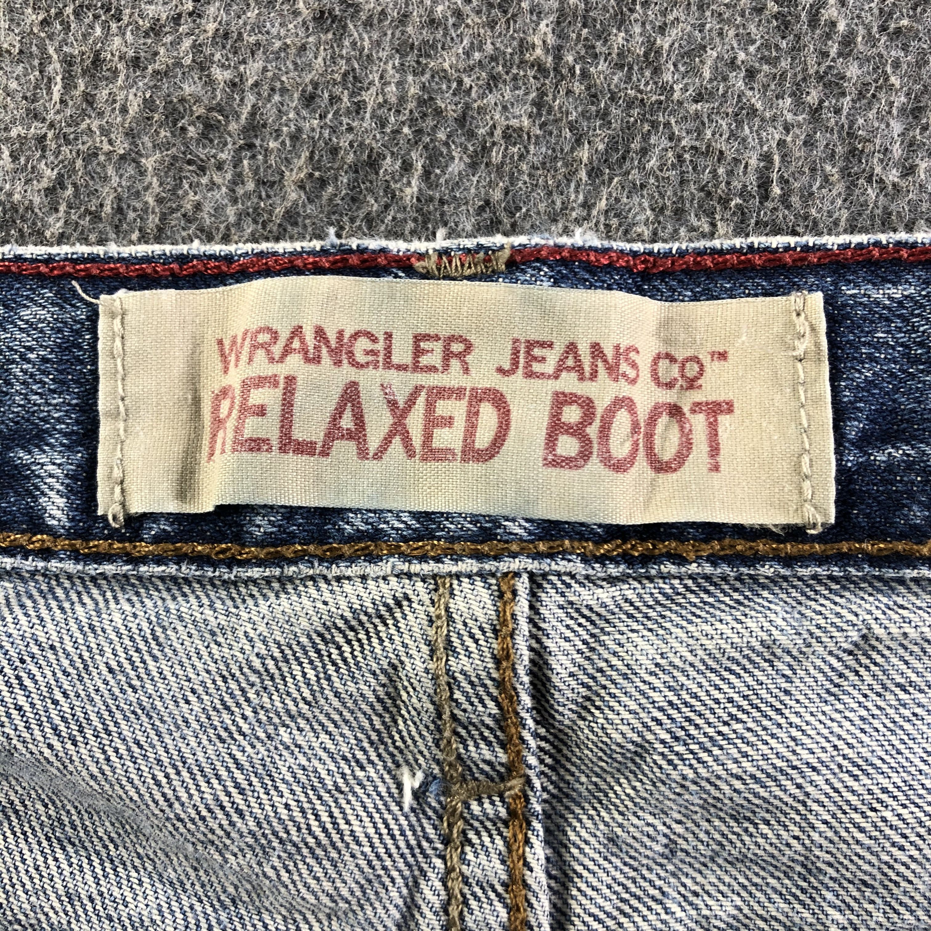 Vintage Vintage Blue Wash Wrangler Jeans-J3534 Size US 38 / EU 54 - 11 Thumbnail