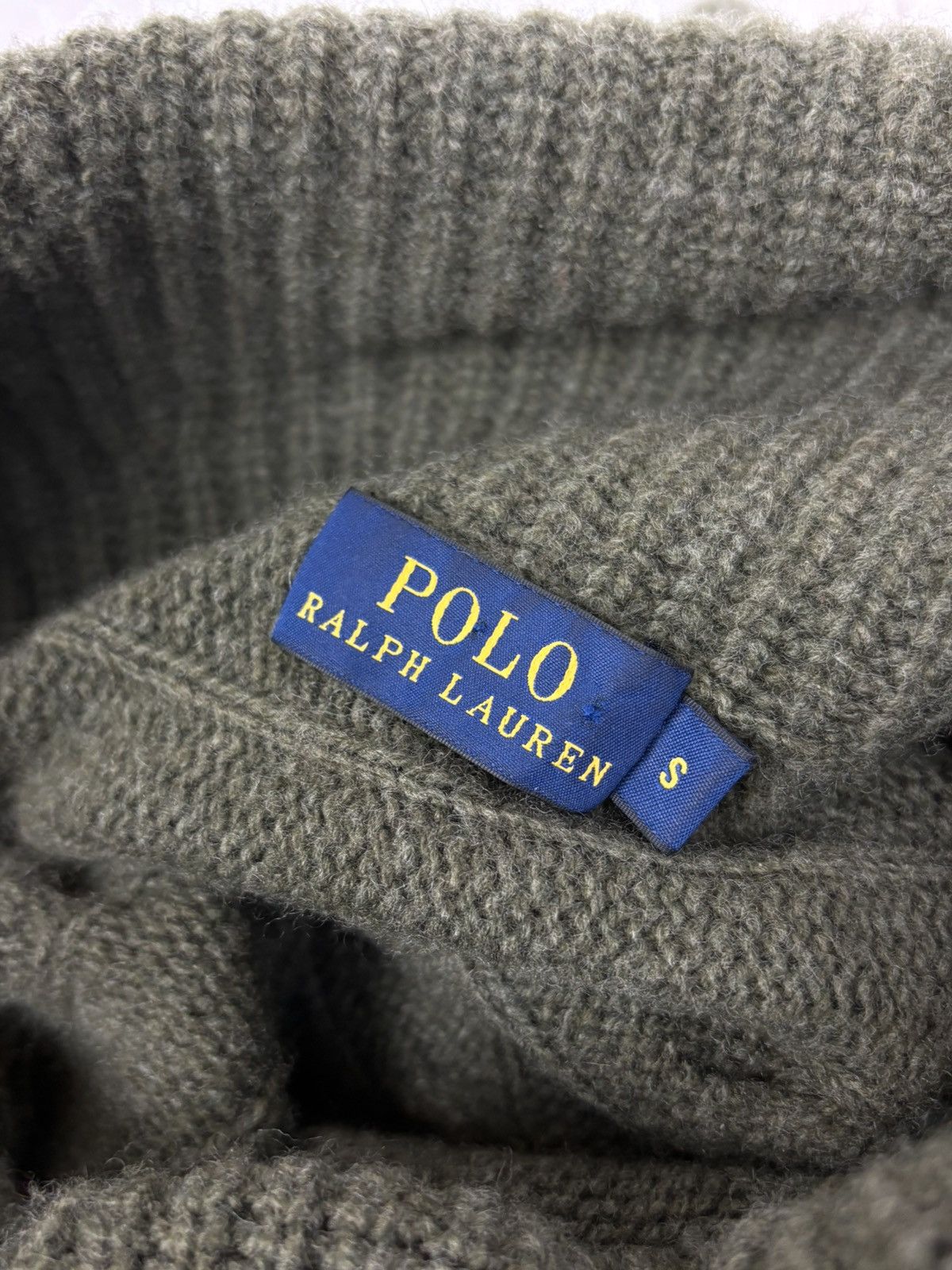Polo Ralph Lauren Polo Ralph Lauren Cable Knit Cashmere Wool Turtleneck Vest Size S / US 4 / IT 40 - 7 Thumbnail