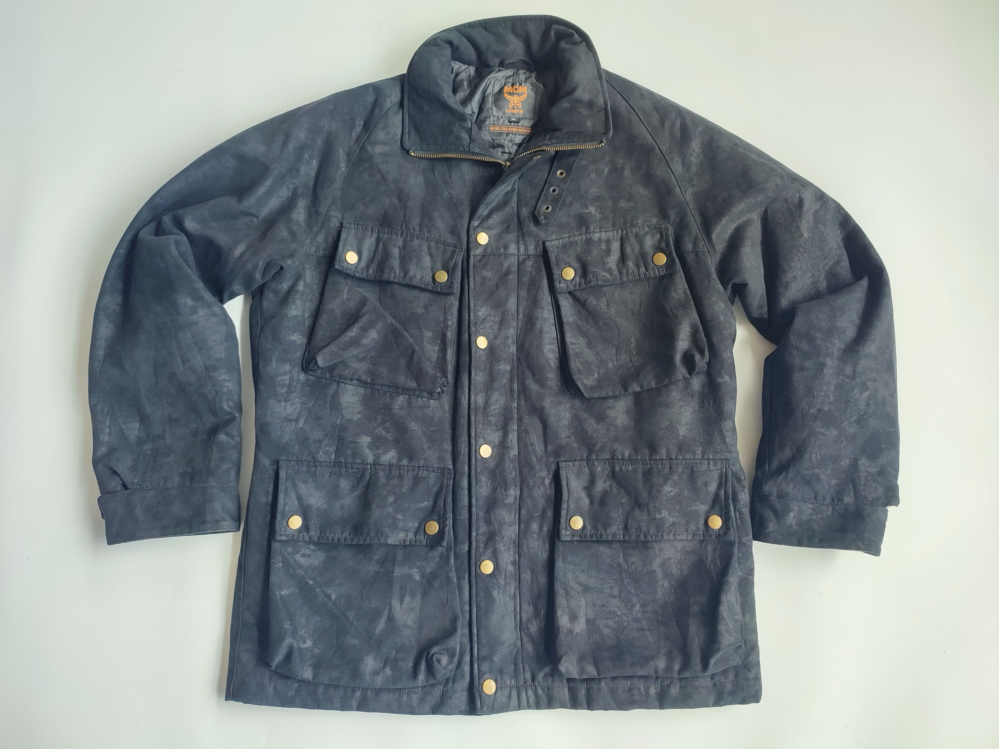 MCM Authentic MCM Légère Suede Jacket Size US XL / EU 56 / 4 - 1 Thumbnail