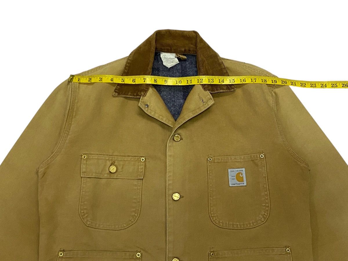 Carhartt × Vintage Carhatt 100 Anniversary Duck Canvas Chore Blanket Jacket Size US L / EU 52-54 / 3 - 19 Thumbnail
