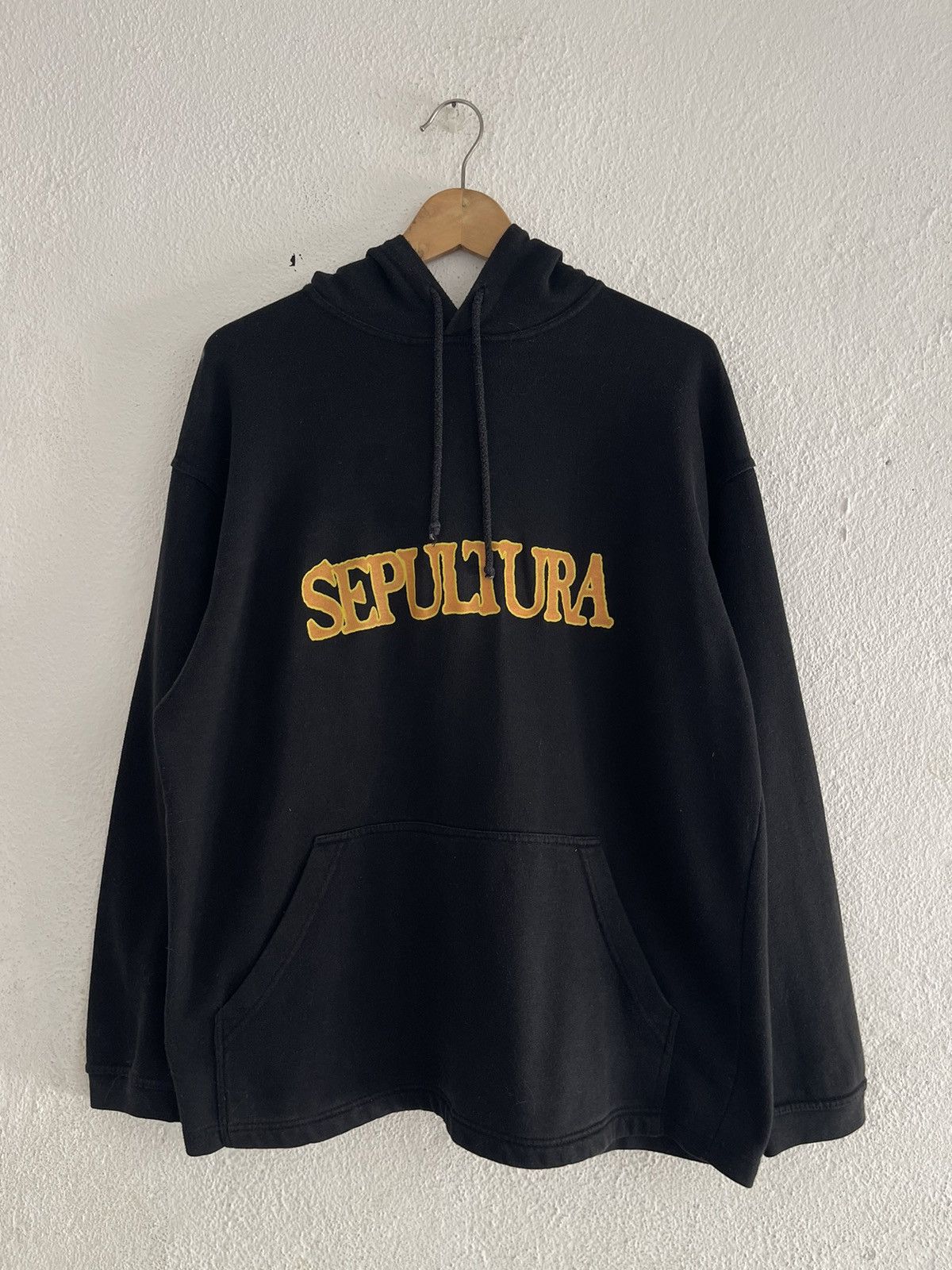 Band Tees Vintage 1990 Sepultura Beneath the Remain Hoodie Blue Grape Size US L / EU 52-54 / 3 - 2 Thumbnail