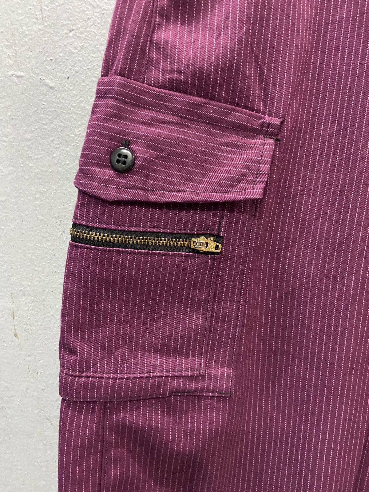 Japanese Brand HAKATA TOBI BAGGY JAPAN WORKER PANTS Size US 34 / EU 50 - 4 Thumbnail